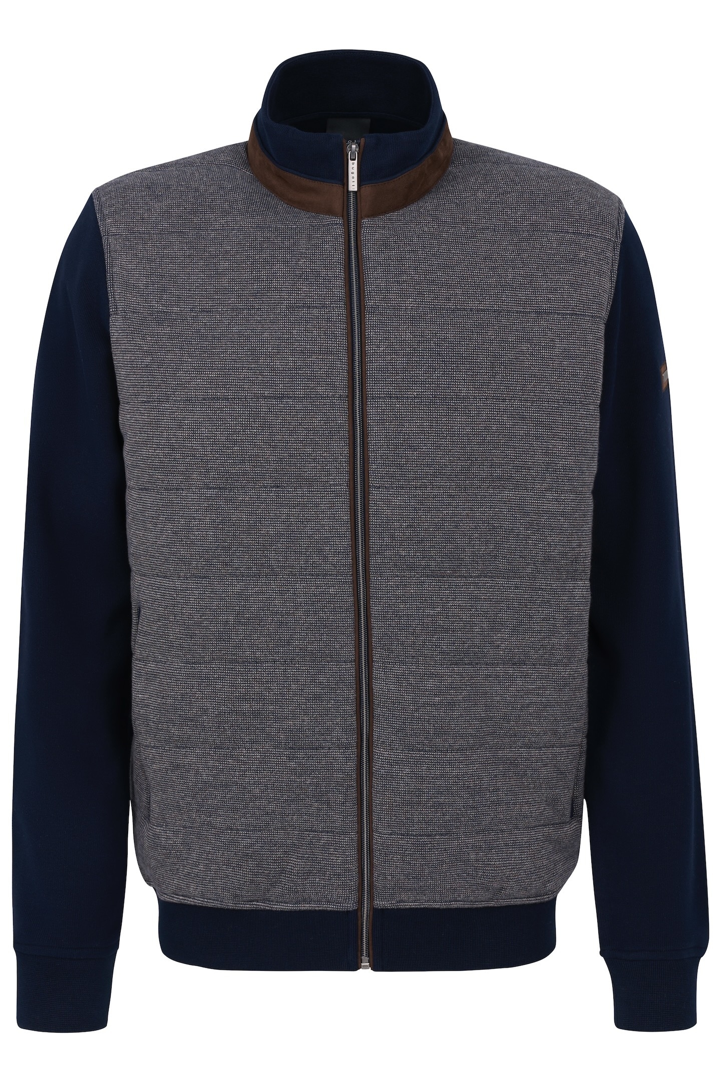 bugatti Sweatjacke, aus 100 % Baumwolle