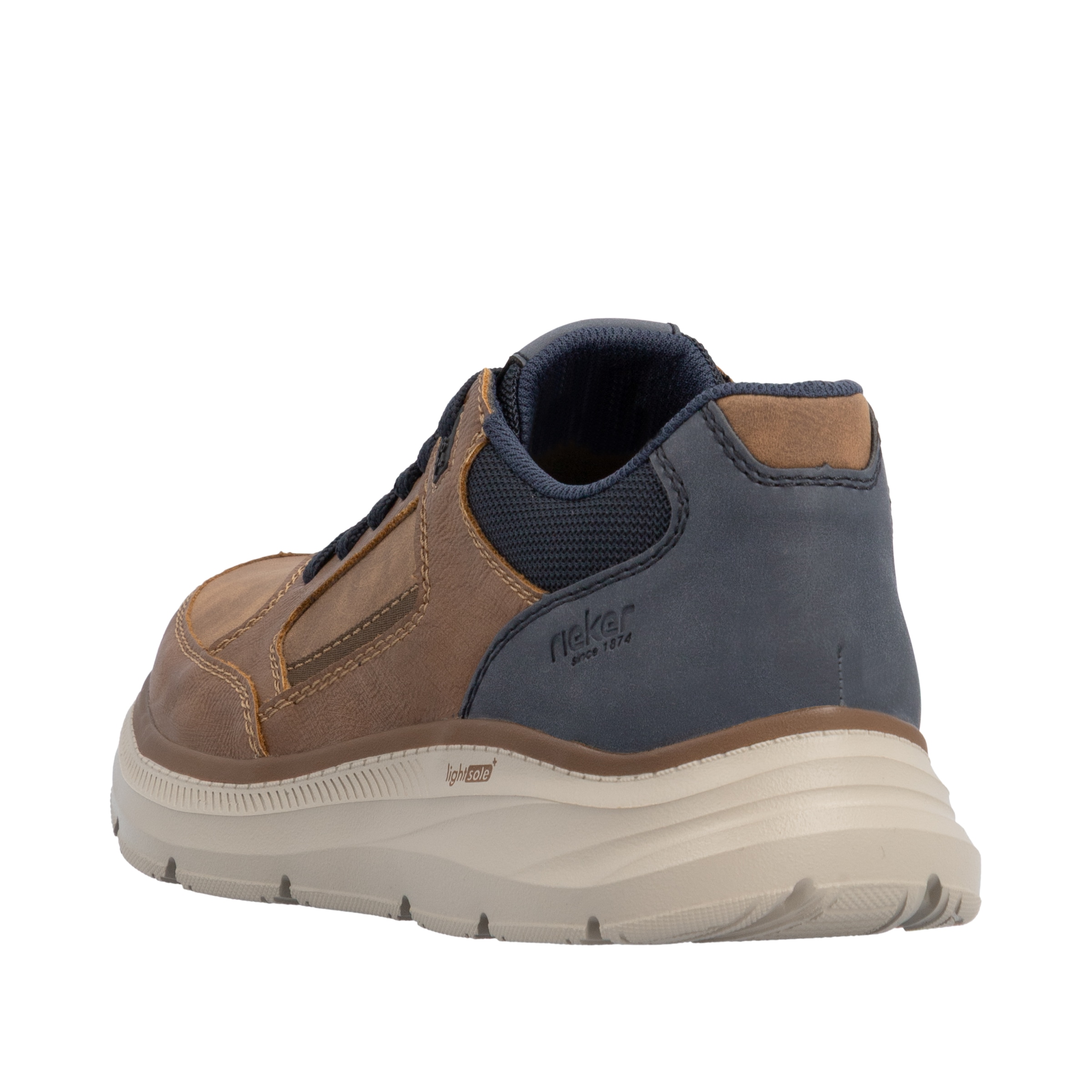 Rieker Sneaker  Schnürschuh, Halbschuh mit Kontrastbesatz, schmale Form