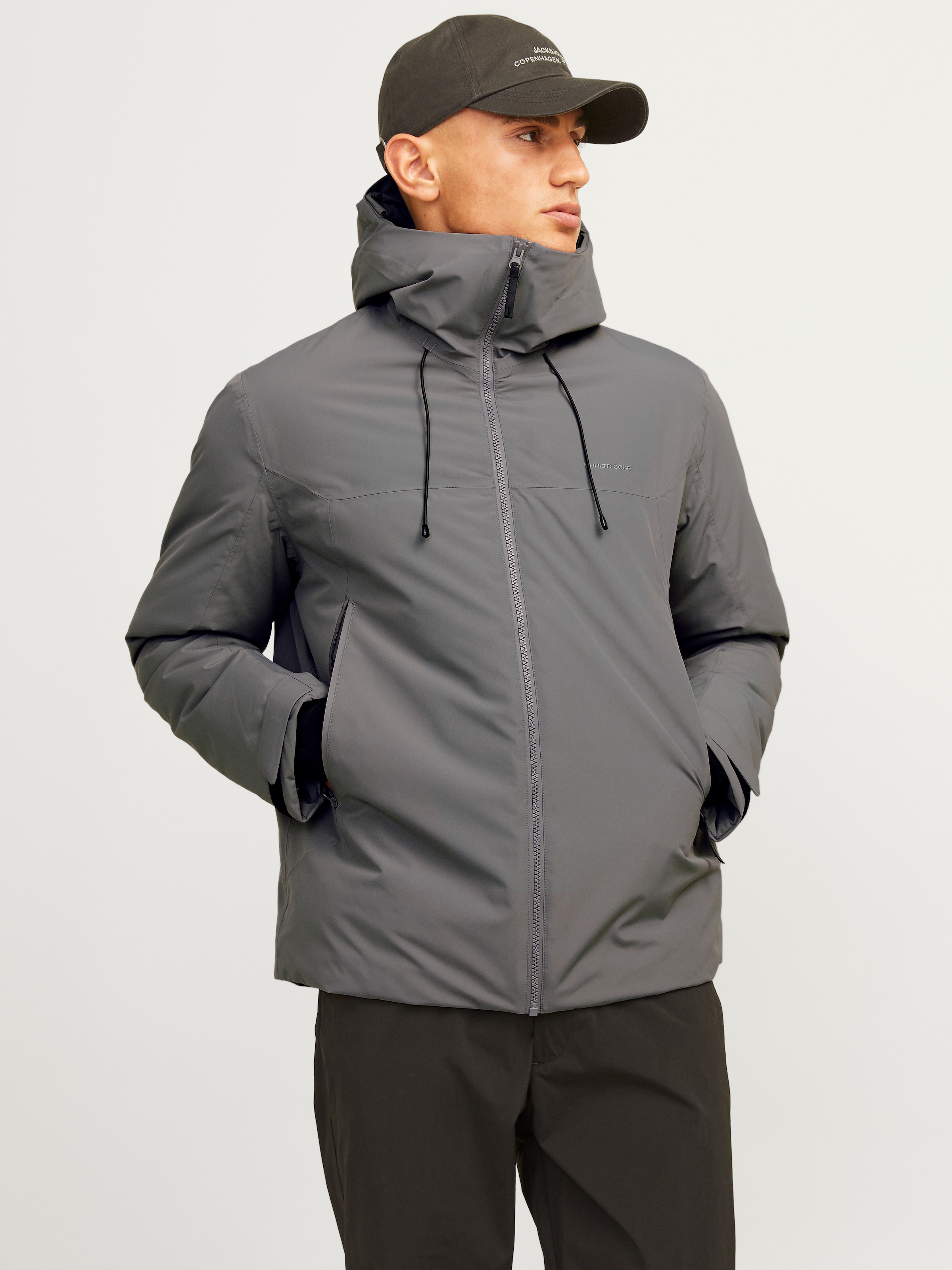 Outdoorjacke »JCOSUMMIT PADDED SHELL JACKET SN«, mit Kapuze