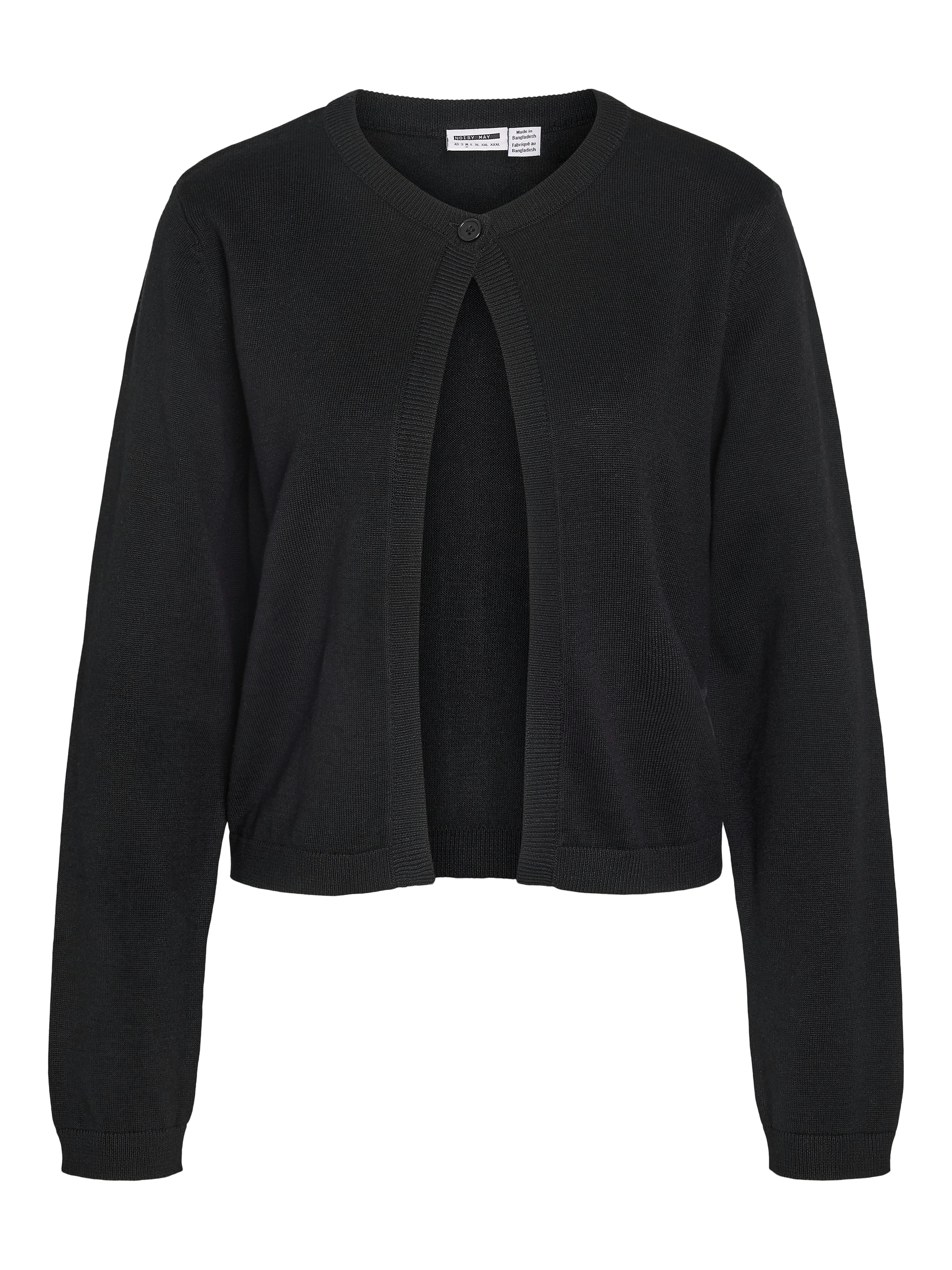 Noisy may Strickjacke »NMMAYSA L/S O-NECK KNIT CARDIGAN NOOS« Baumwollmischung, regular fit
