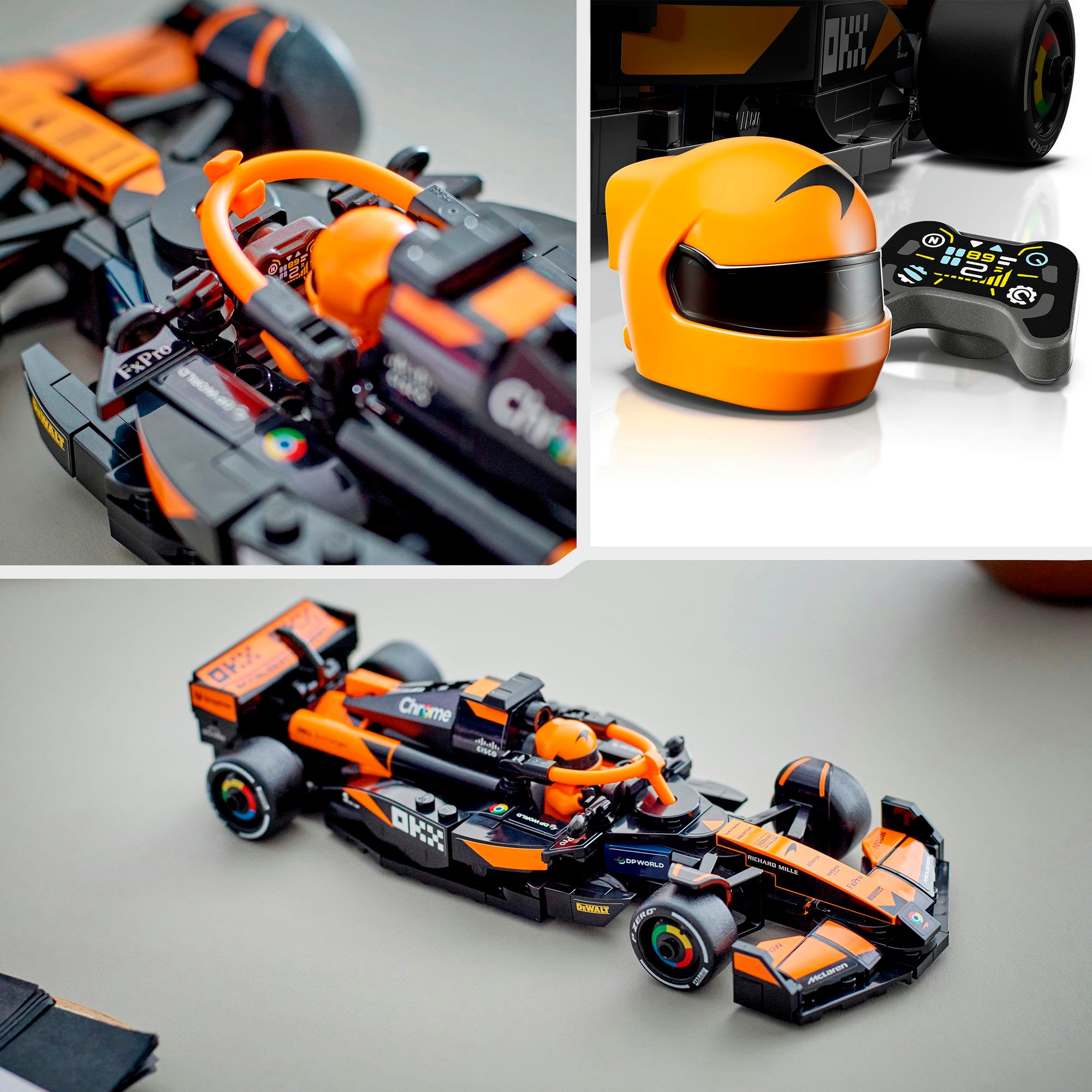 LEGO® Konstruktionsspielsteine »McLaren F1® Team MCL38 Rennauto (77251), LEGO® Speed Champions«, (269 St.), Made in Europe