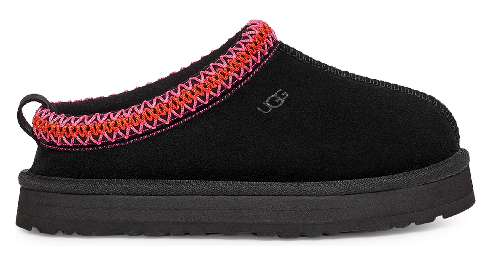 UGG Pantoffel »K TAZZ«, Plateau Clog, Mule, Hausschuh mit Zierborte