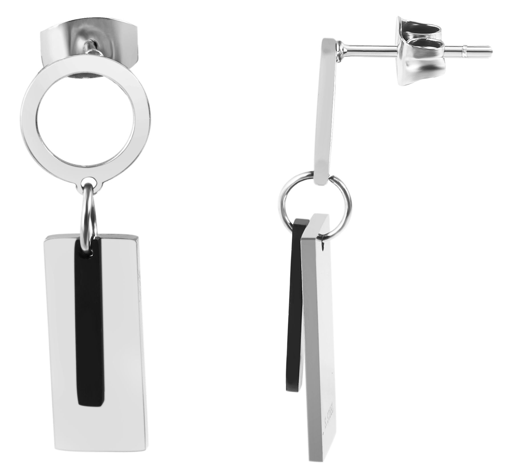 Adelia´s Paar Ohrstecker »Damen Ohrringe ¿ Ohrstecker aus Edelstahl«
