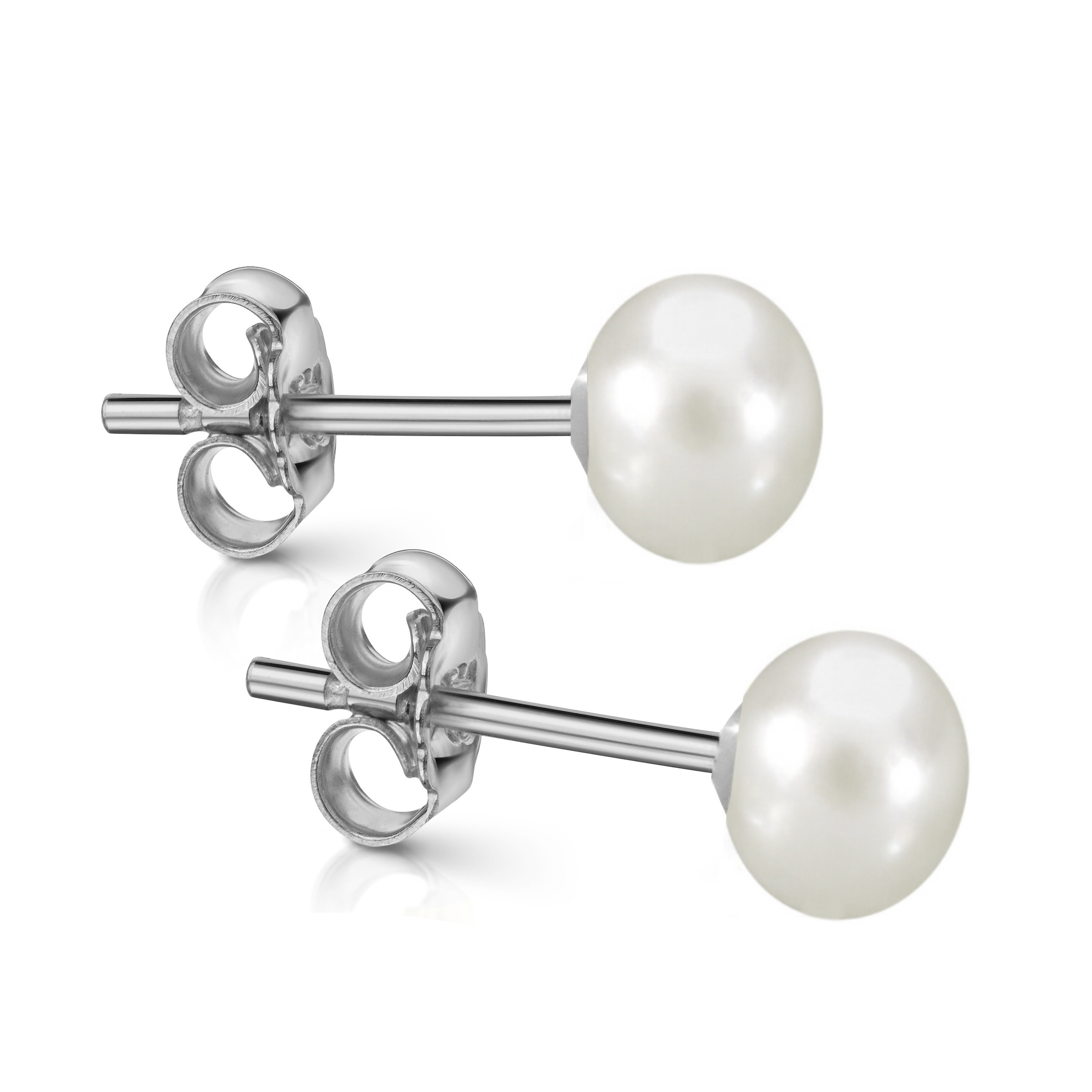 Firetti Paar Ohrstecker »Schmuck Geschenk Silber 925 Ohrschmuck Ohrringe« Made in Germany - mit Süßwasserzuchtperle