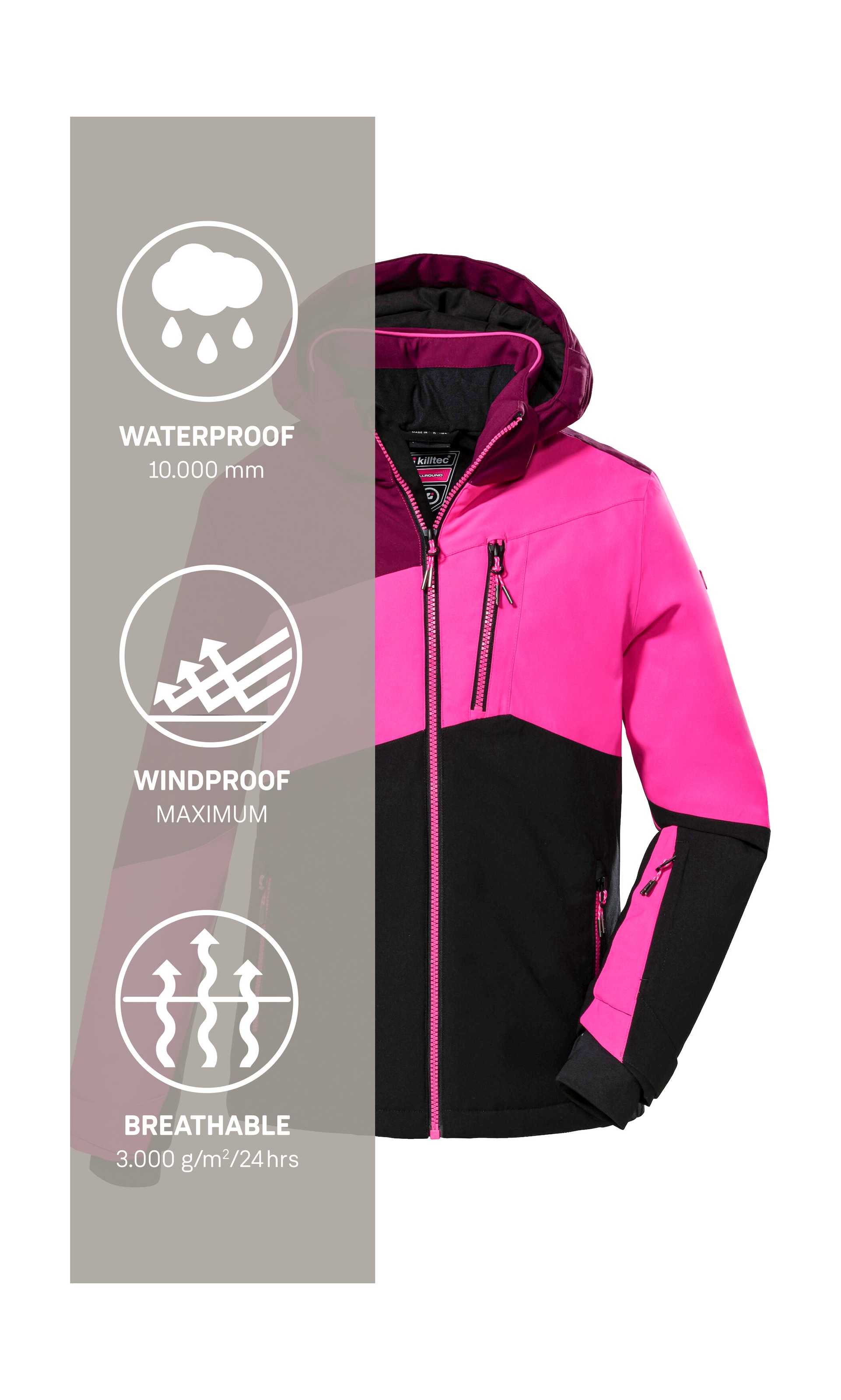 Killtec Skijacke »KSW 166 GRLS SKI JCKT«