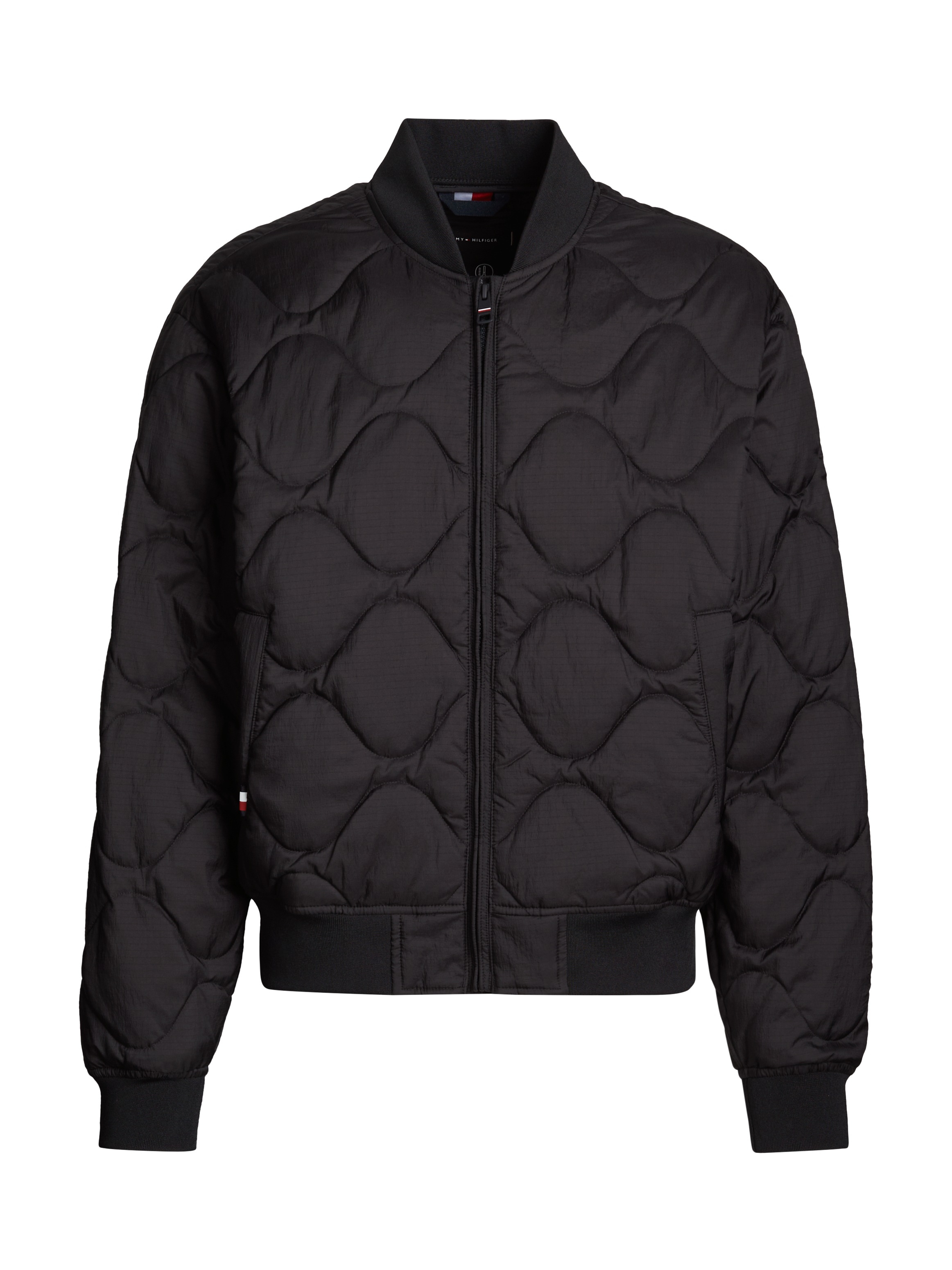 Tommy Hilfiger Steppjacke »ONION QUILTED BOMBER«, ohne Kapuze, mit Stehkragen, modische Steppung