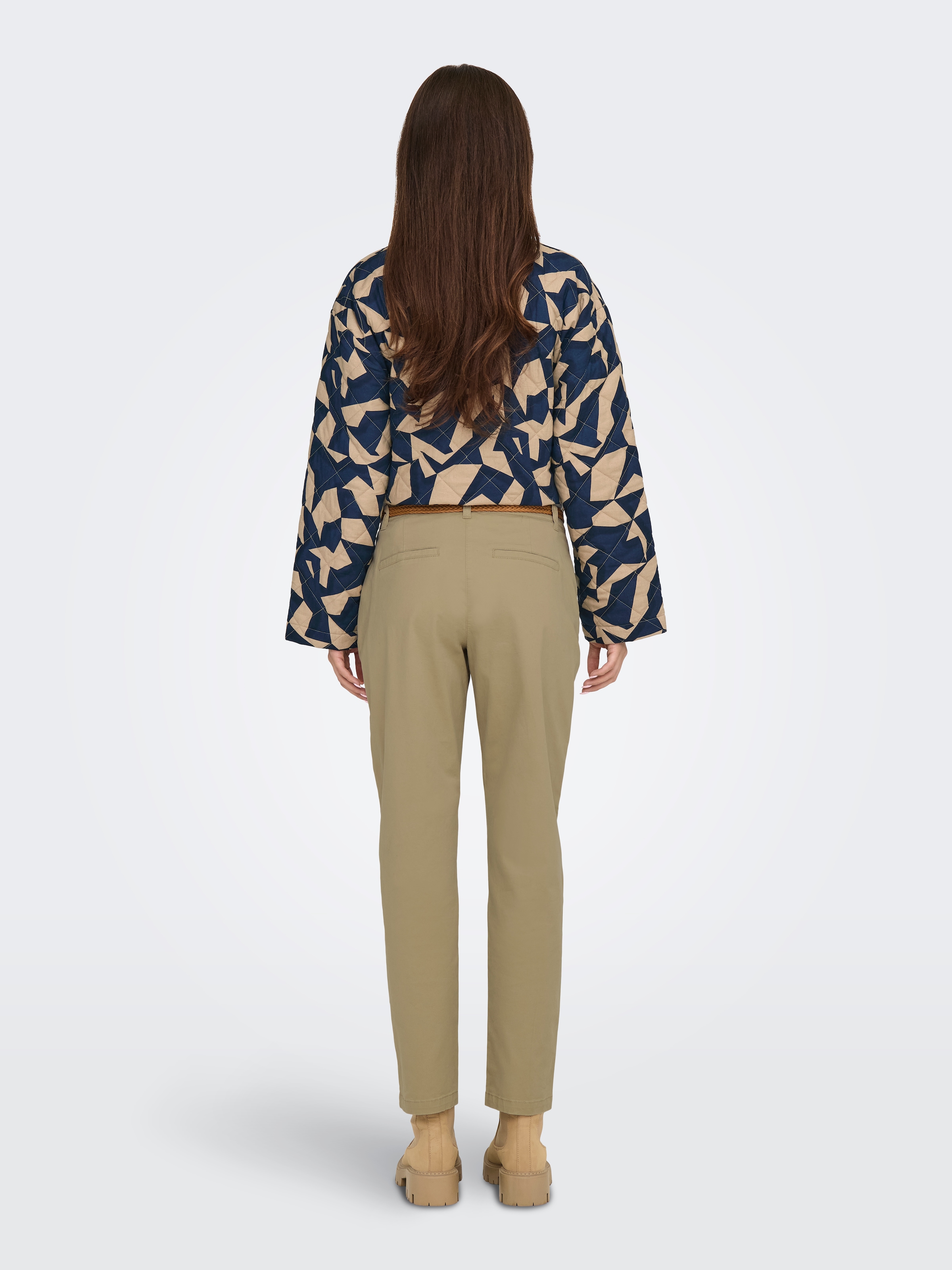 JDY Chinohose »JDYCHICAGO MW BELTED CHINO PANTS PNT DIA«