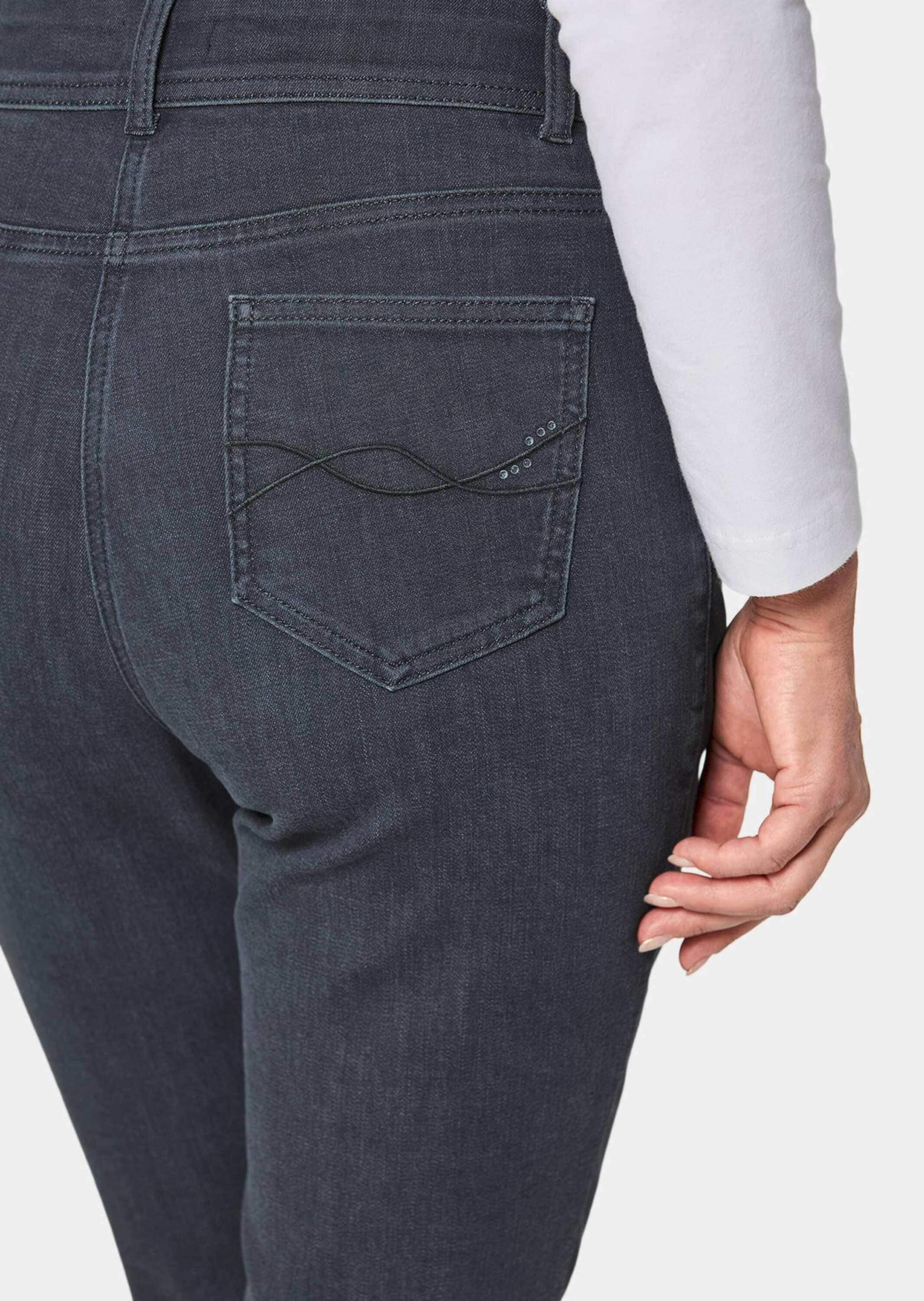 GOLDNER Regular-fit-Jeans »Hose mit Bauchweg-Effekt Superbequeme Hose mit Bauchweg-Effekt«