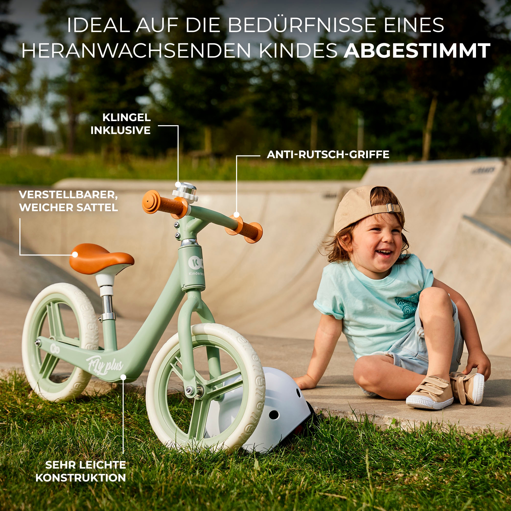 Kinderkraft Laufrad »FLY PLUS«