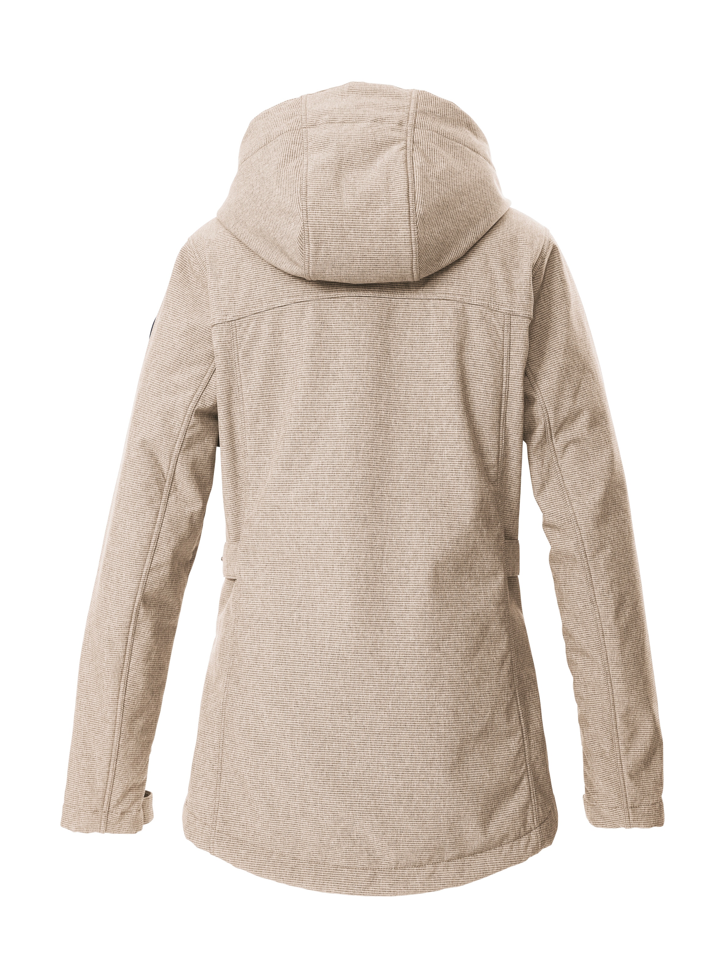 G.I.G.A. DX by killtec Softshelljacke »GW 35 WMN SFTSHLL JCKT«, Wasserdichte, atmungsaktive Softshelljacke mit abnehmbarer Kapuze