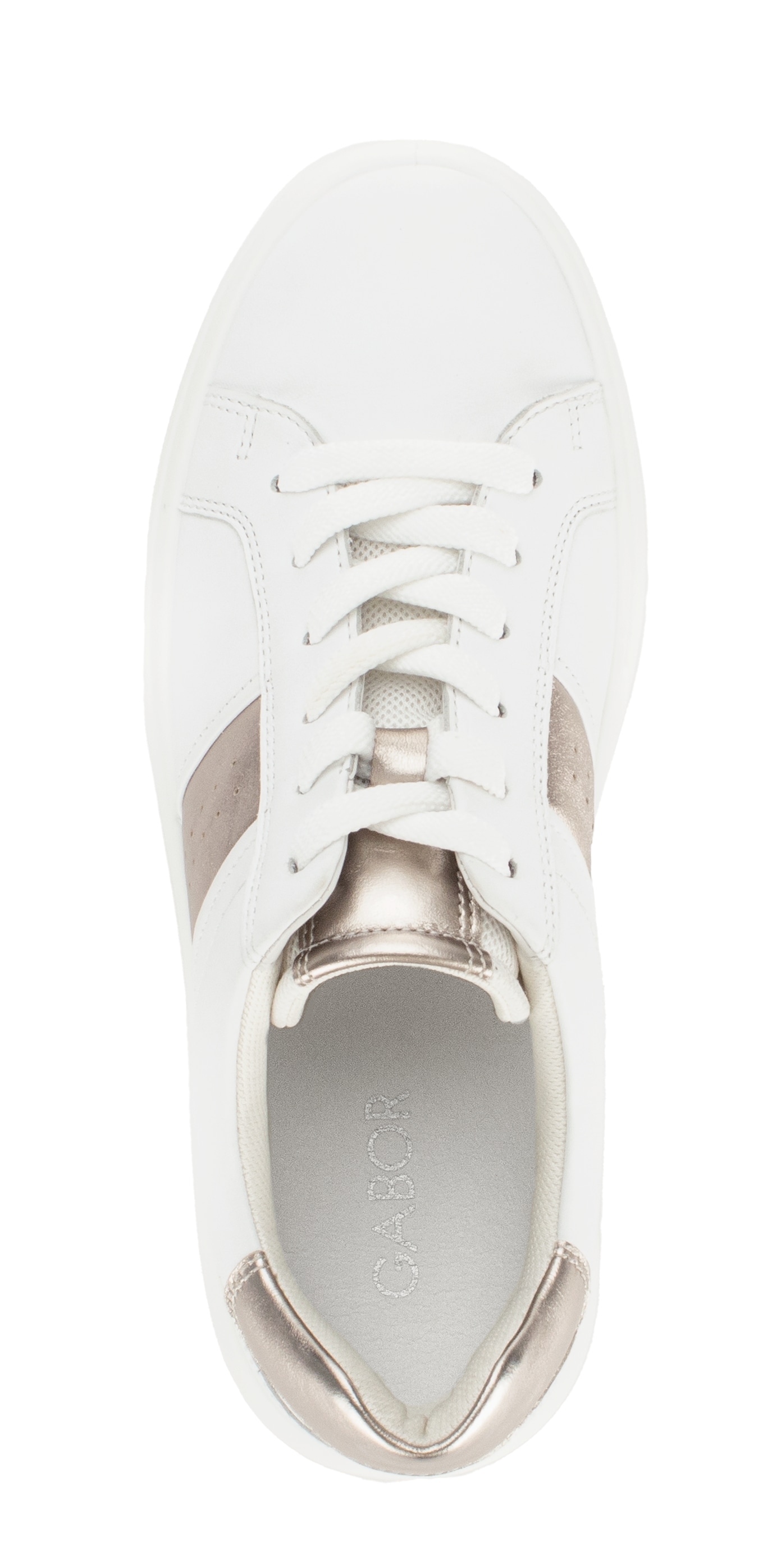 Gabor Plateausneaker  , Freizeitschuh, Halbschuh, Schnürschuh mit weichem Schaftrand