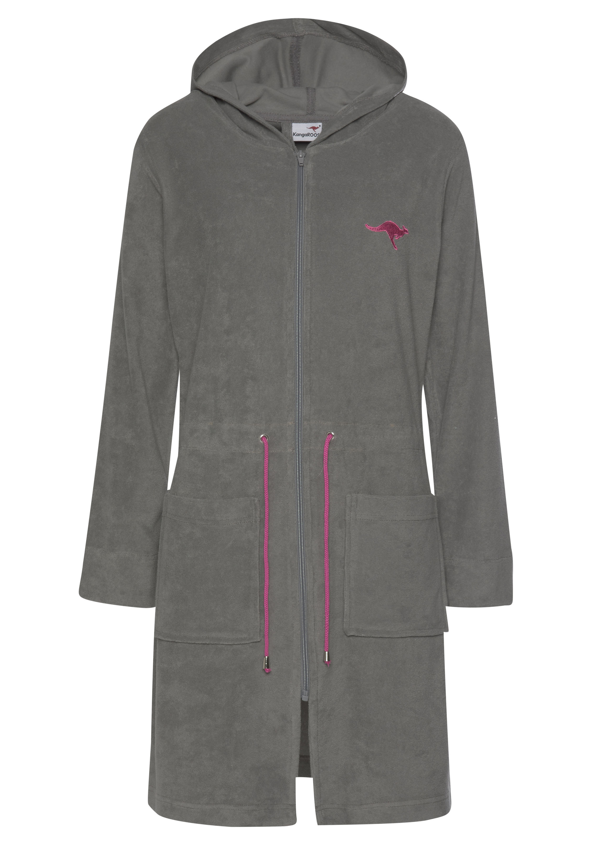Damenbademantel »Kira«, (1 St.), mit Bindekordel, kurz, Bademäntel für Damen, XS-3XL