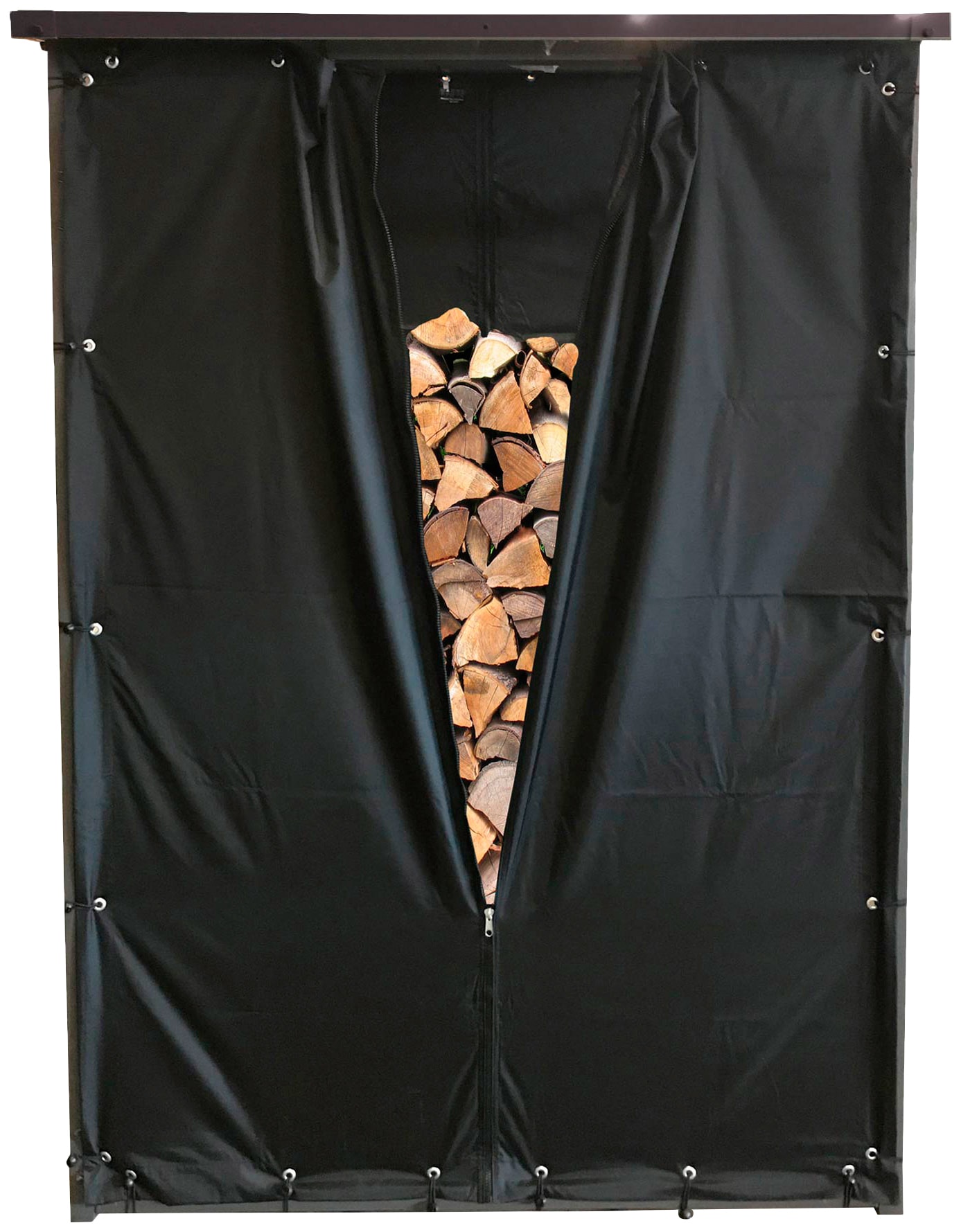 Quick Star Schutzplane für Kaminholzregal 130x70x185 cm