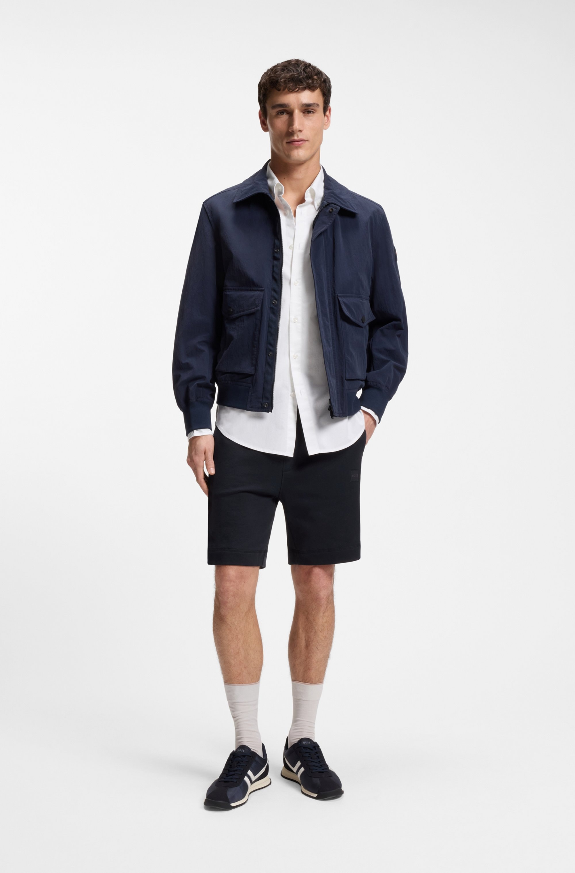 BOSS ORANGE Sweatshorts »Sewalk«  mit BOSS Markenlabel