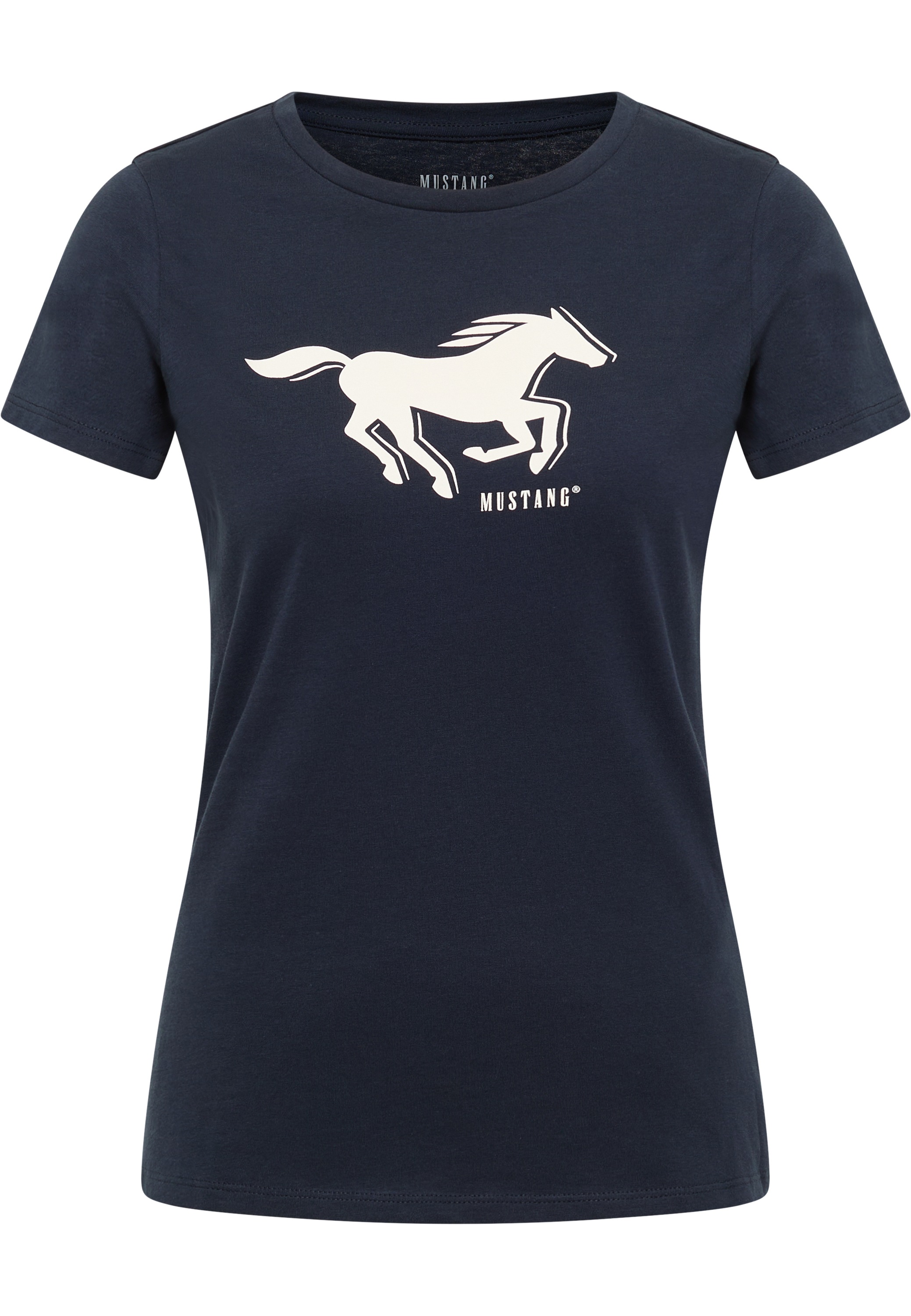 MUSTANG Kurzarmshirt »Damen Style Loa«