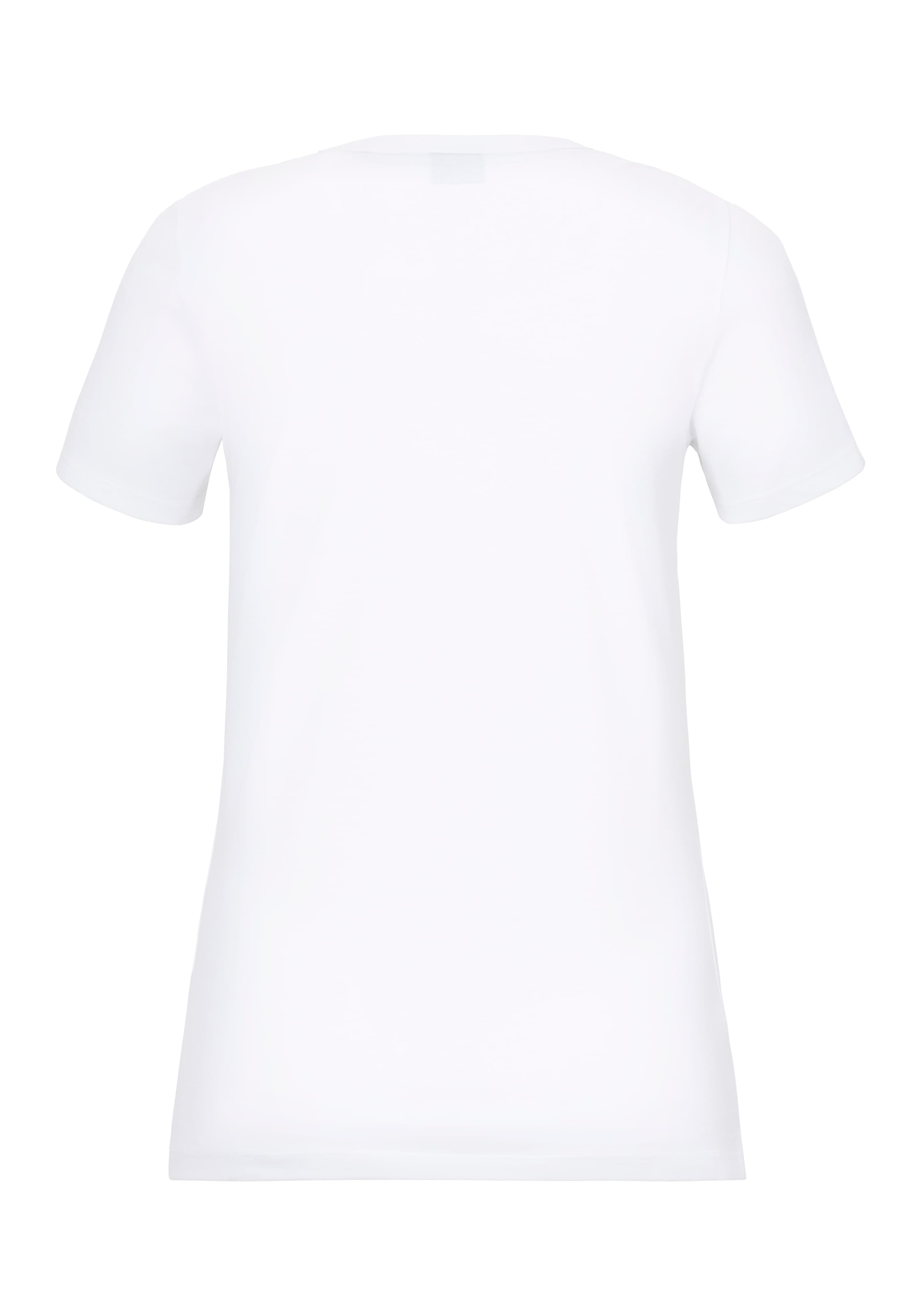 BOSS ORANGE T-Shirt »Elogo Print Premium Damenmode«, mit glitzerndem Logoschriftzug