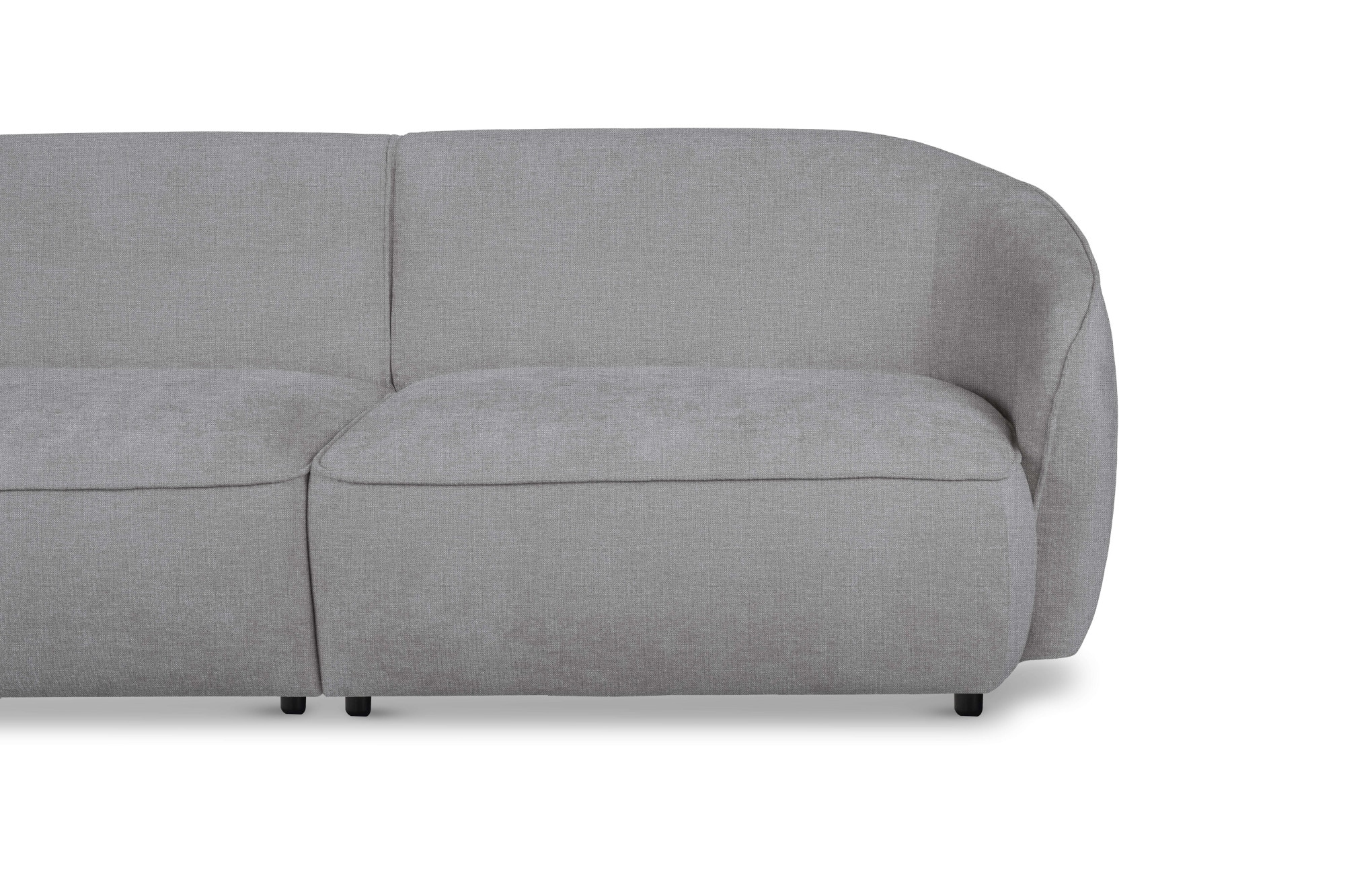 INOSIGN 3-Sitzer »Cosigo«, Breite 226 cm, 2 Chenille-Stoffe zur Auswahl, mit Kaltschaum