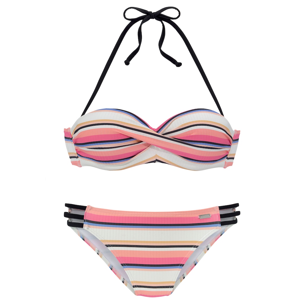 Venice Beach Bügel-Bandeau-Bikini