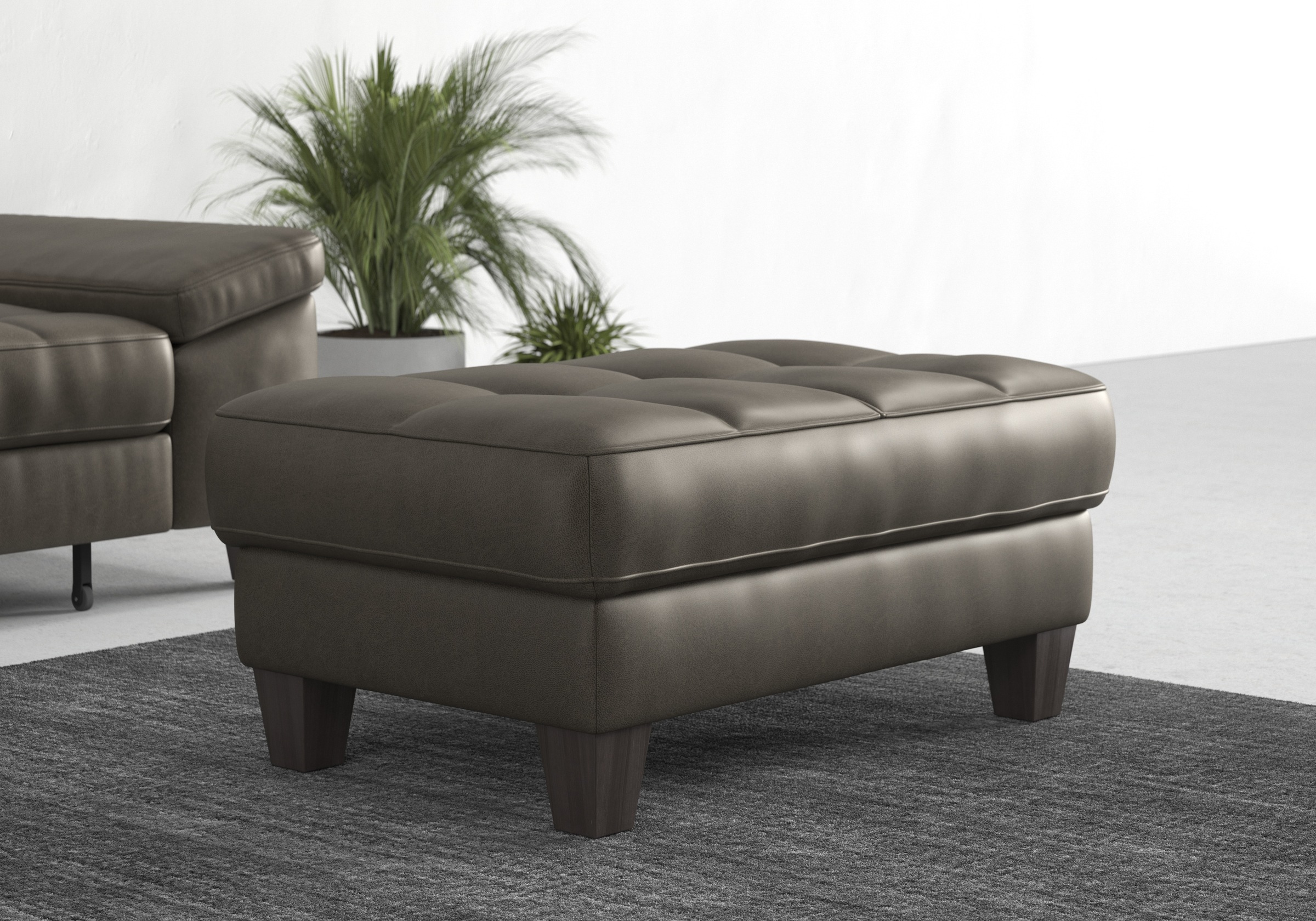 sit&more Stauraumhocker »Westham«, wahlewise mit/ohne Federkern