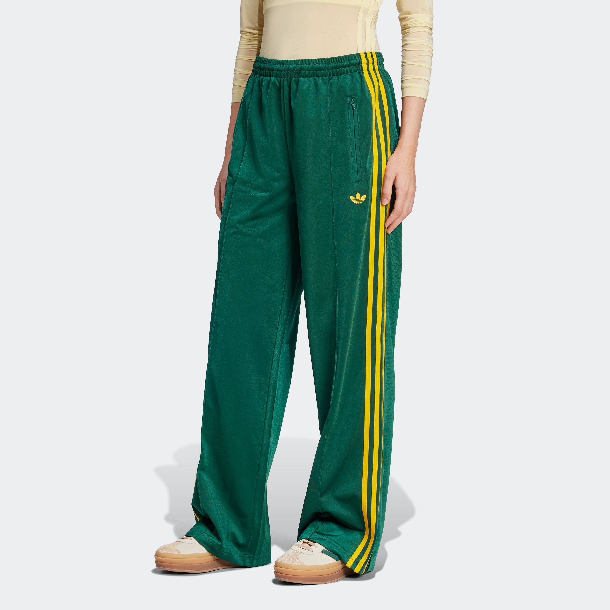Adidas Originals Damen Sporthose »FIREBIRD TP« in gelb, Größe XXL (25/26)