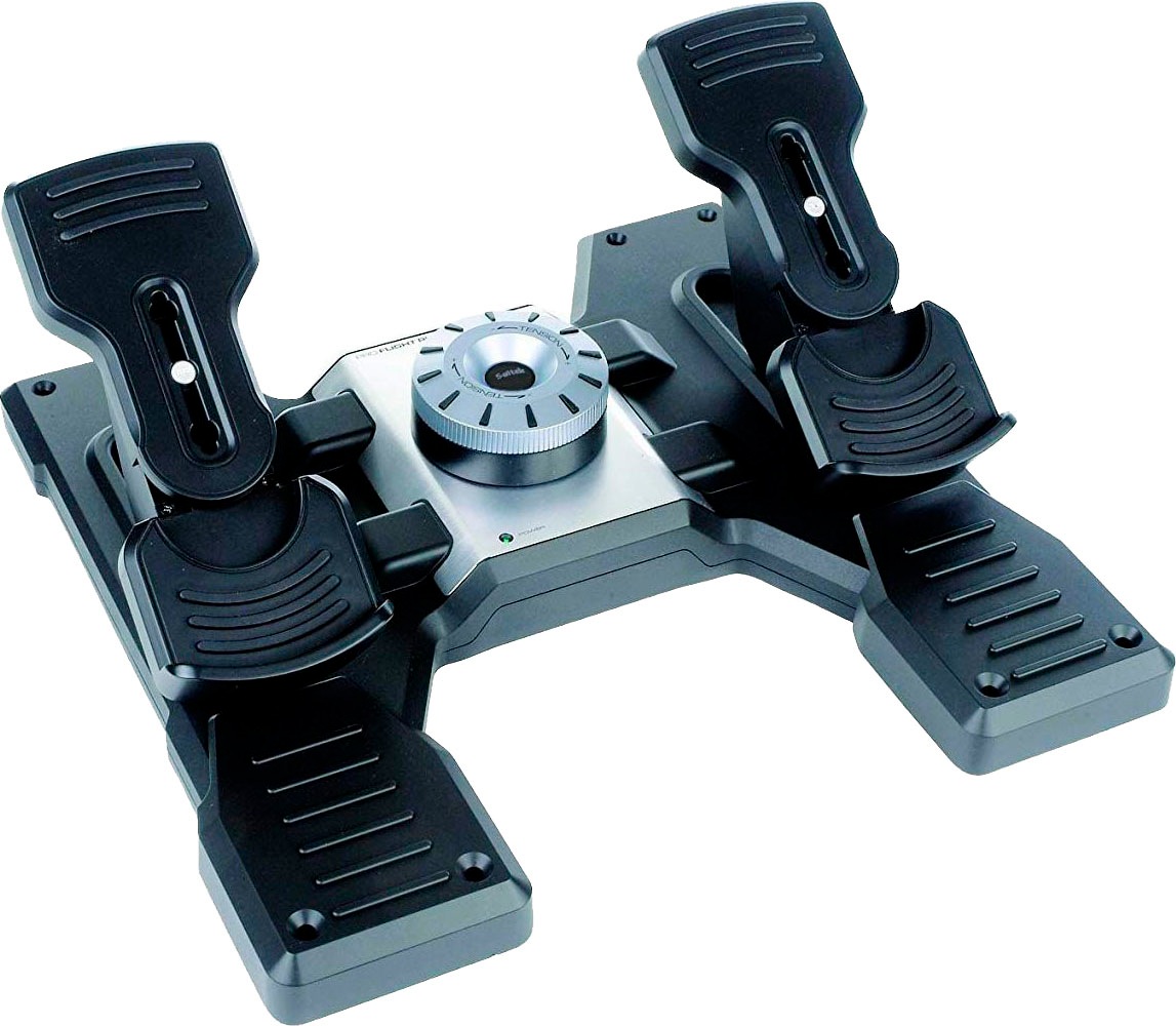 Logitech G Gaming-Adapter »Logitech G Saitek Pro Flight Rudder Pedals«, 1,8 cm