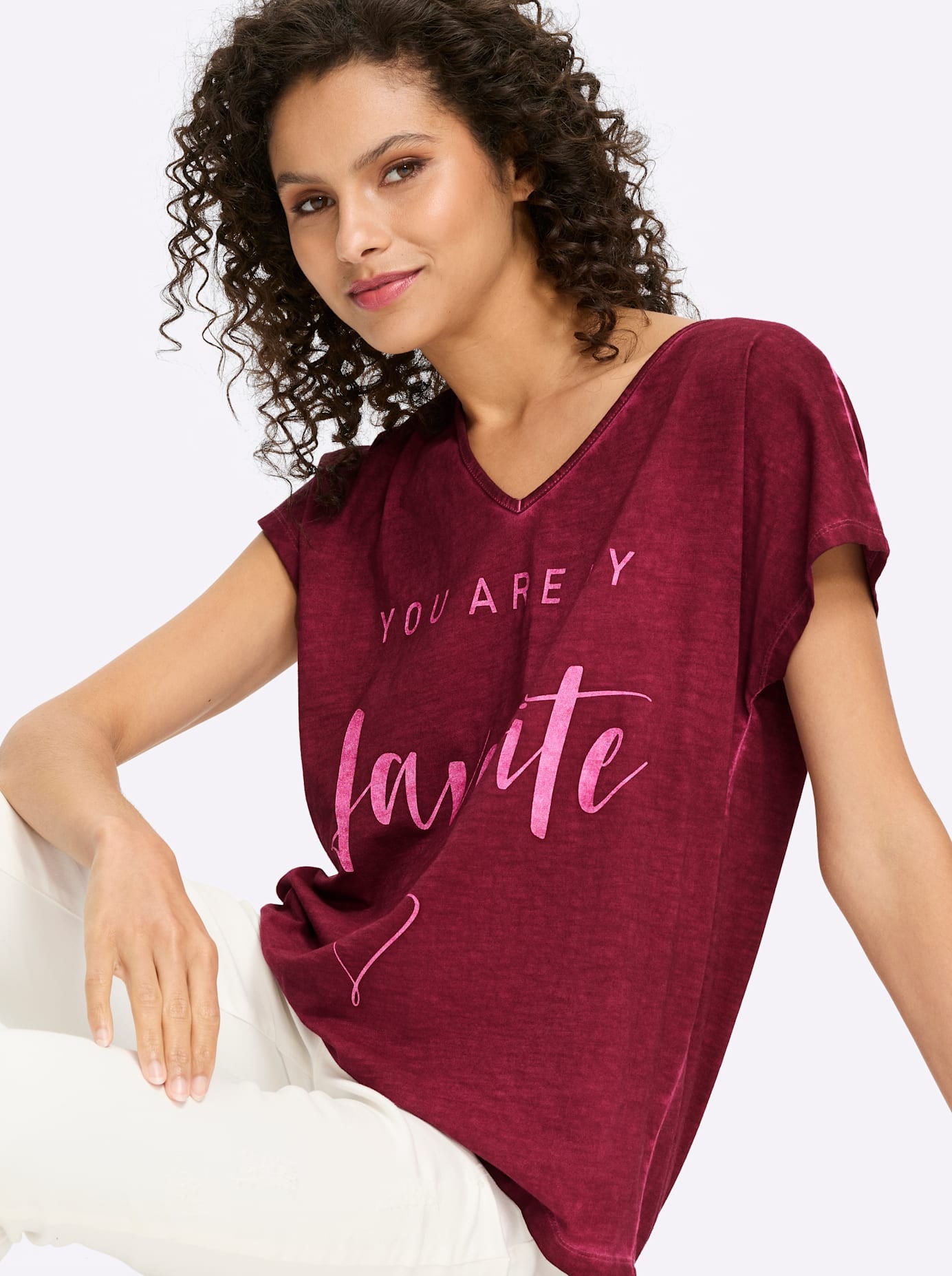 heine Kurzarmshirt »Shirt« 1 tlg.