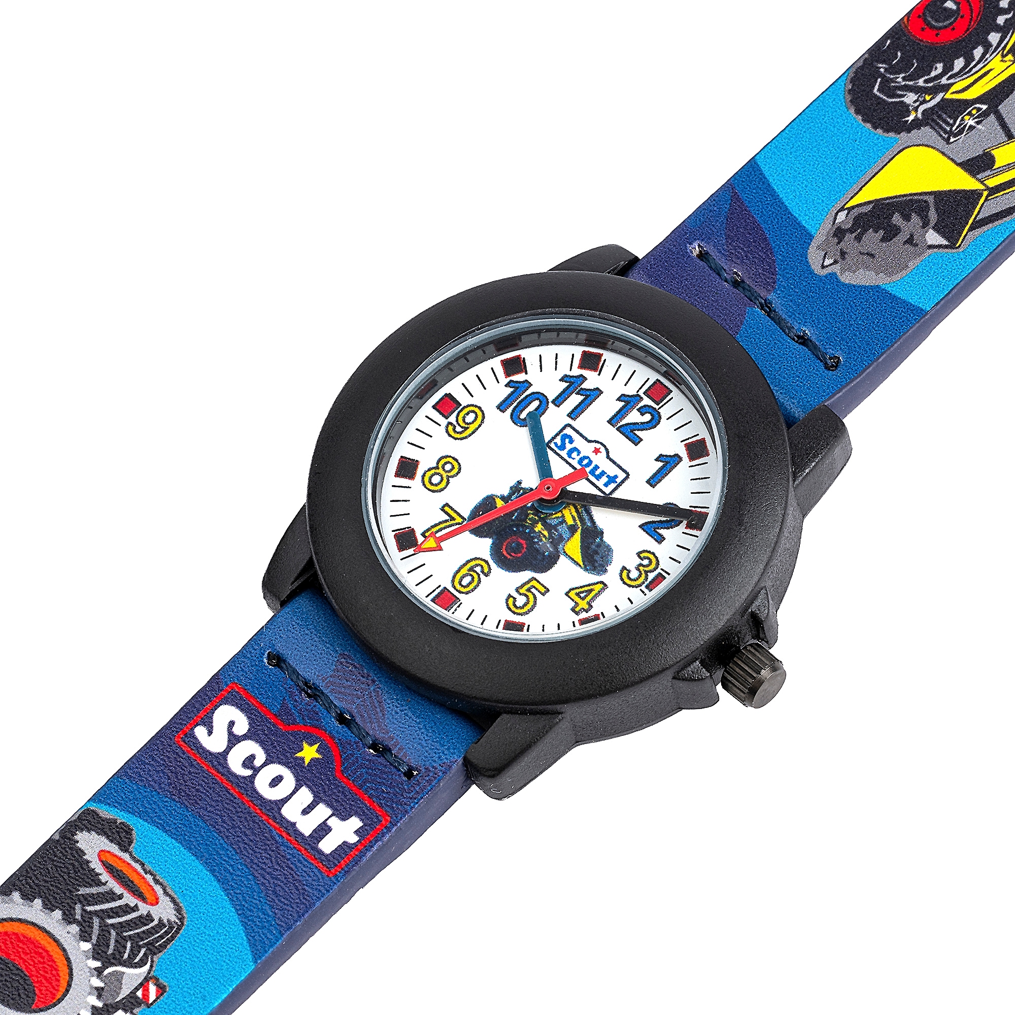 Scout Quarzuhr »Crystal, 280305038« Armbanduhr, Kinderuhr, Lernuhr, Geschenkidee, Schulanfang, Weltall