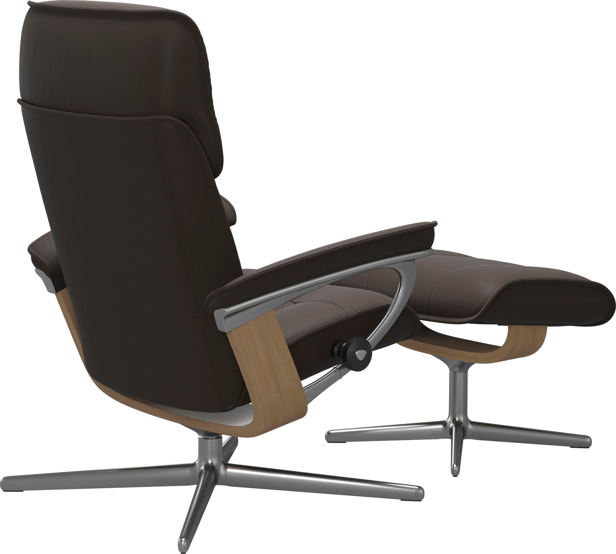 Stressless® Relaxsessel »Admiral« mit Cross Base, Größe M & L, Holzakzent Eiche