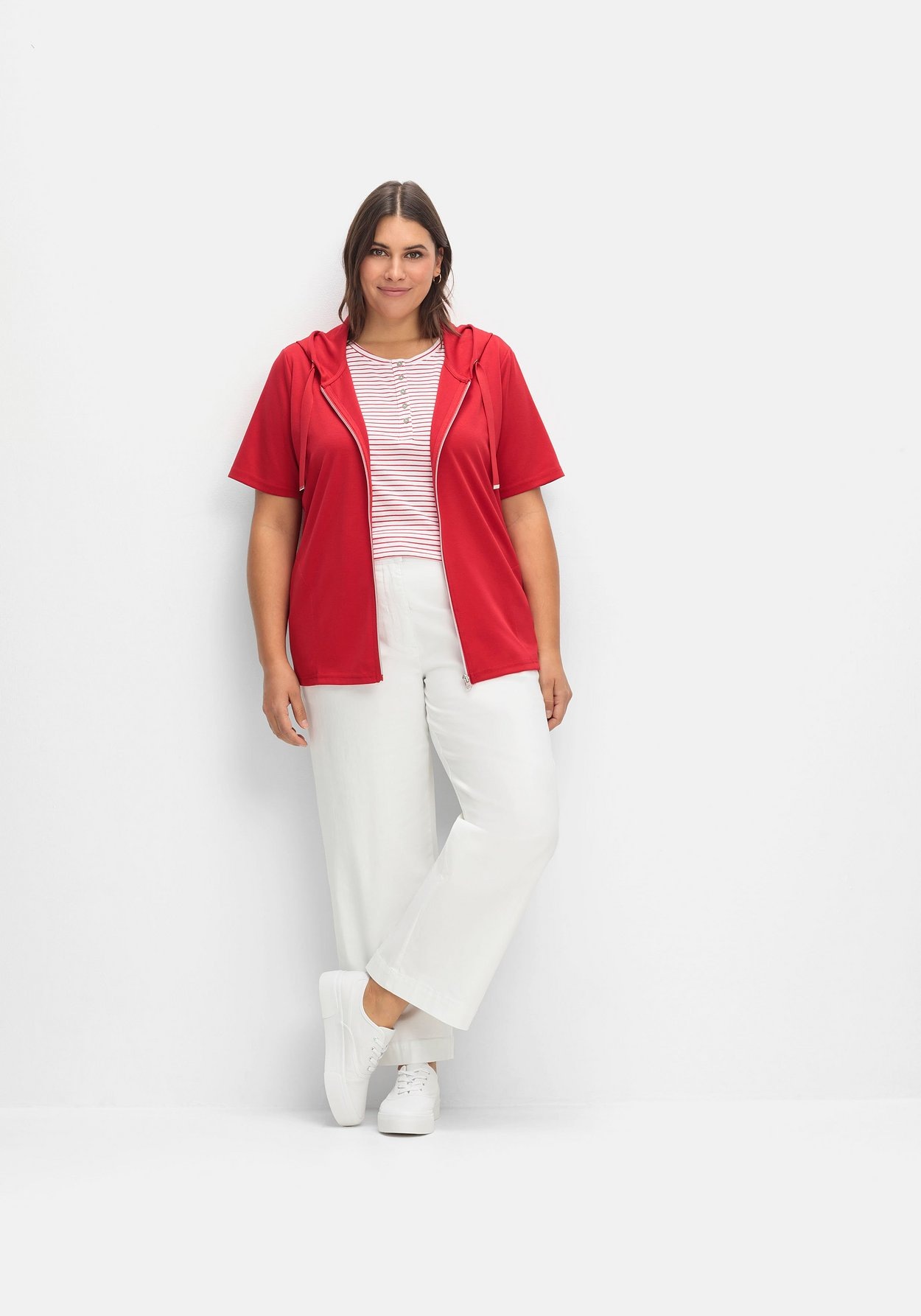 Sheego Culotte »Culotte aus weichem Twill, knöchellang«