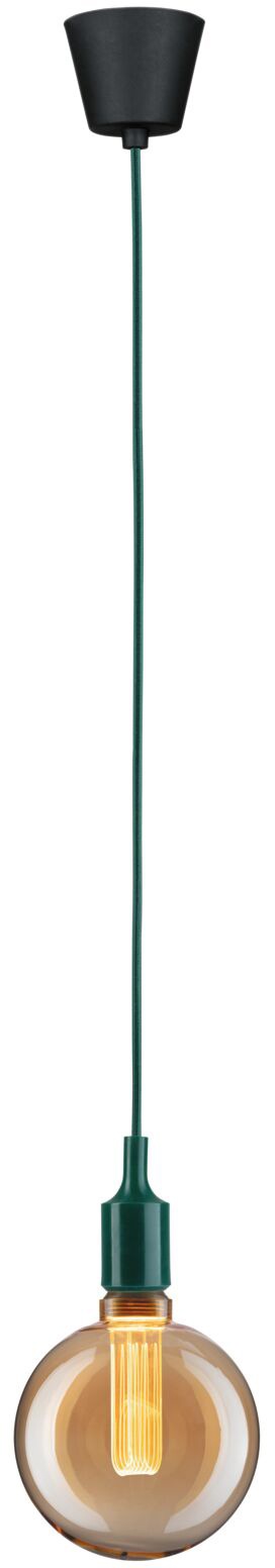 Paulmann Pendelleuchte »Ketil«, 1 flammig, Leuchtmittel E27 | ohne Leuchtmittel, E27, max. 1x60W E27, 230V, Stoff/Silikon