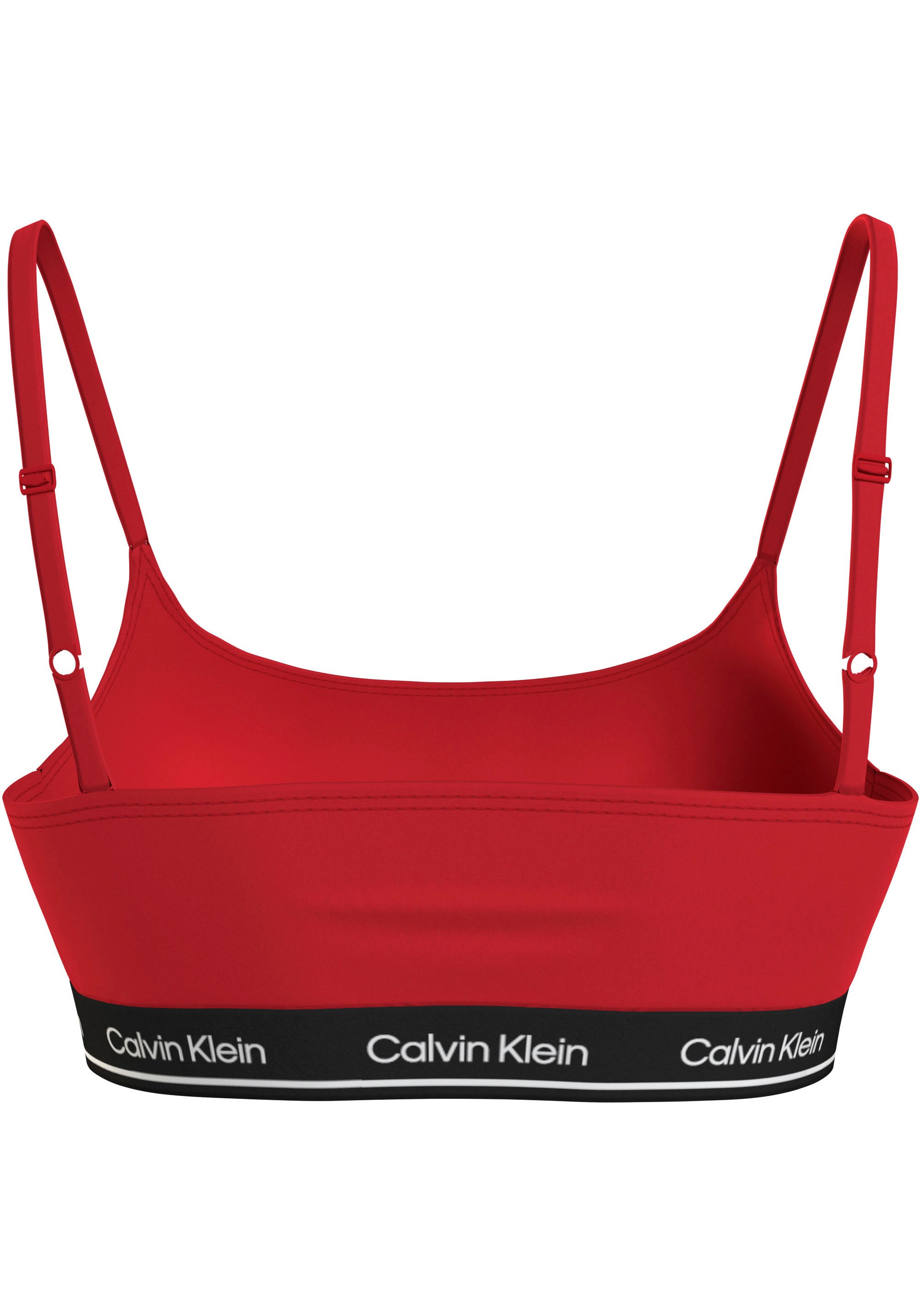 Calvin Klein Swimwear Bandeau-Bikini-Top »BRALETTE-RP«, mit seitlichen Cut-Outs