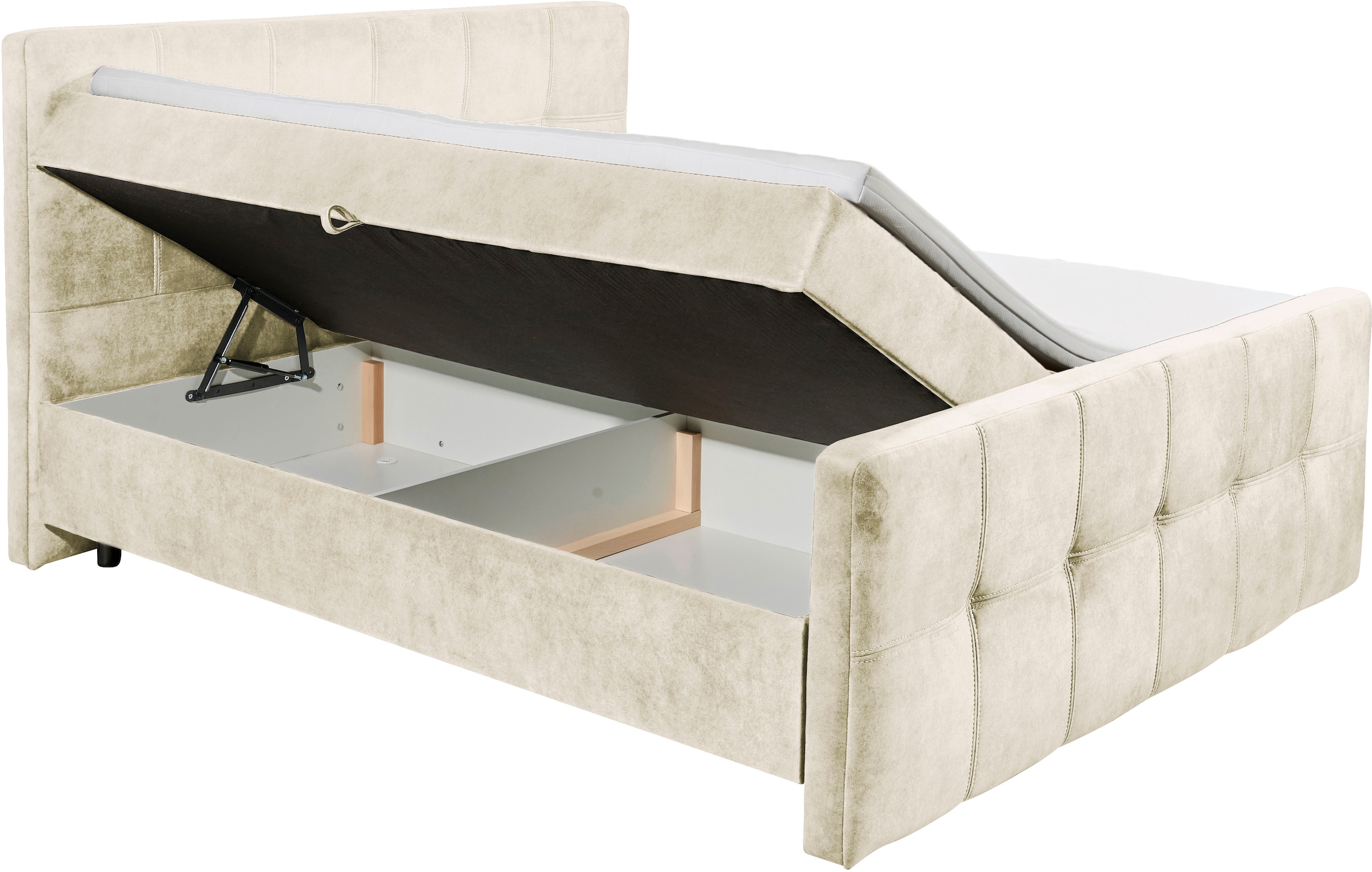 ED EXCITING DESIGN Boxbett »Valetta«, mit Bettkasten