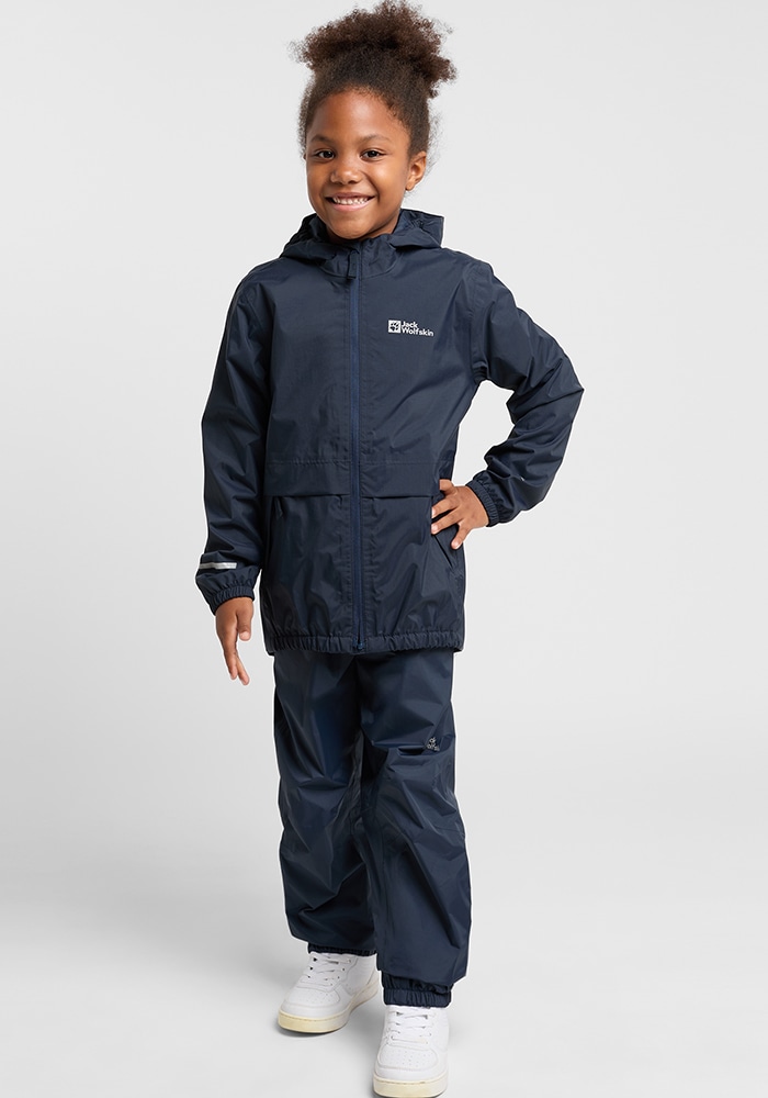 Jack Wolfskin Regenjacke »RAINY DAYS 2L JKT K«, mit Kapuze