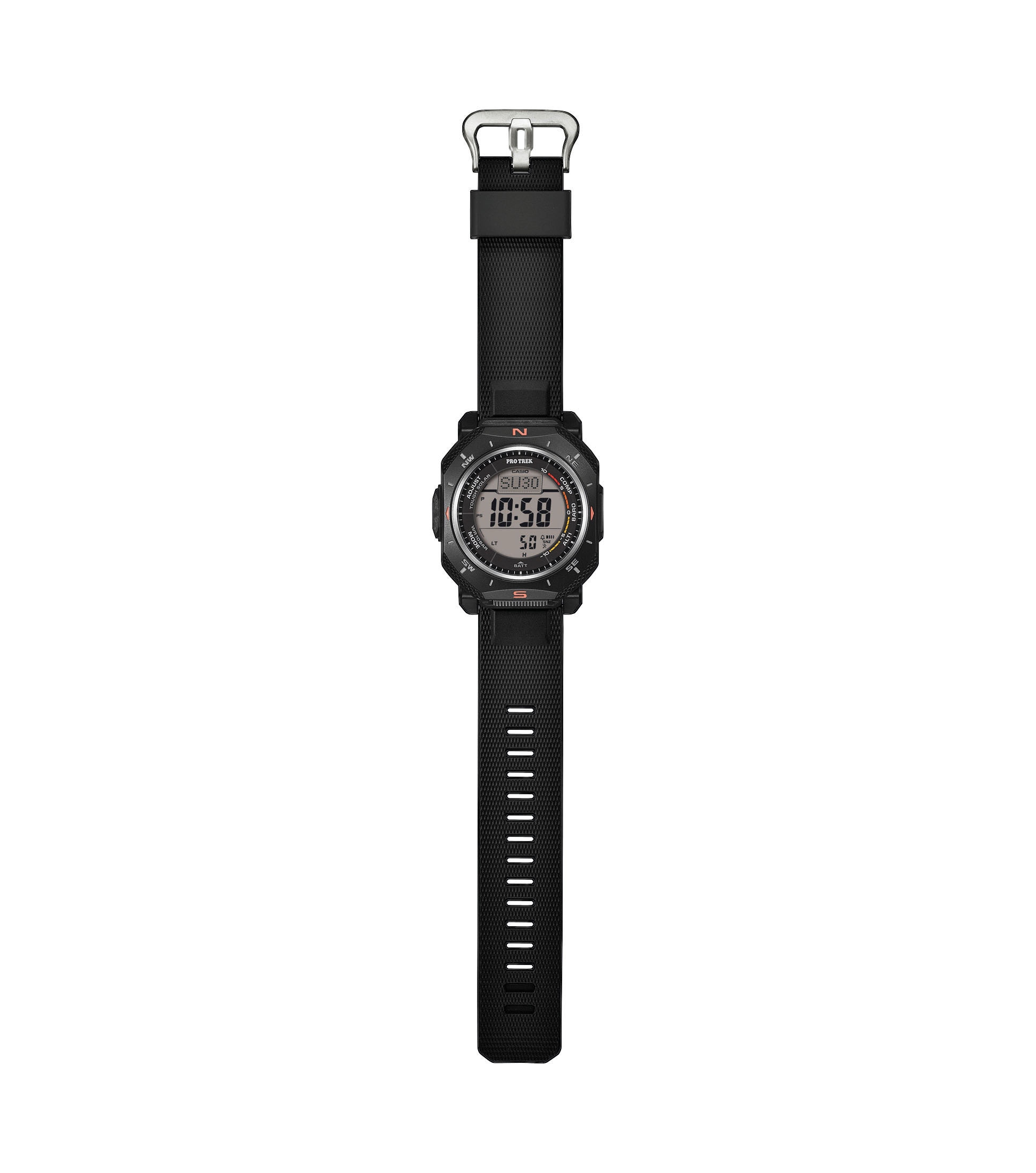 CASIO PRO TREK Multifunktionsuhr Armbanduhr, Herrenuhr, digital, automatischer Kalender, Thermometer
