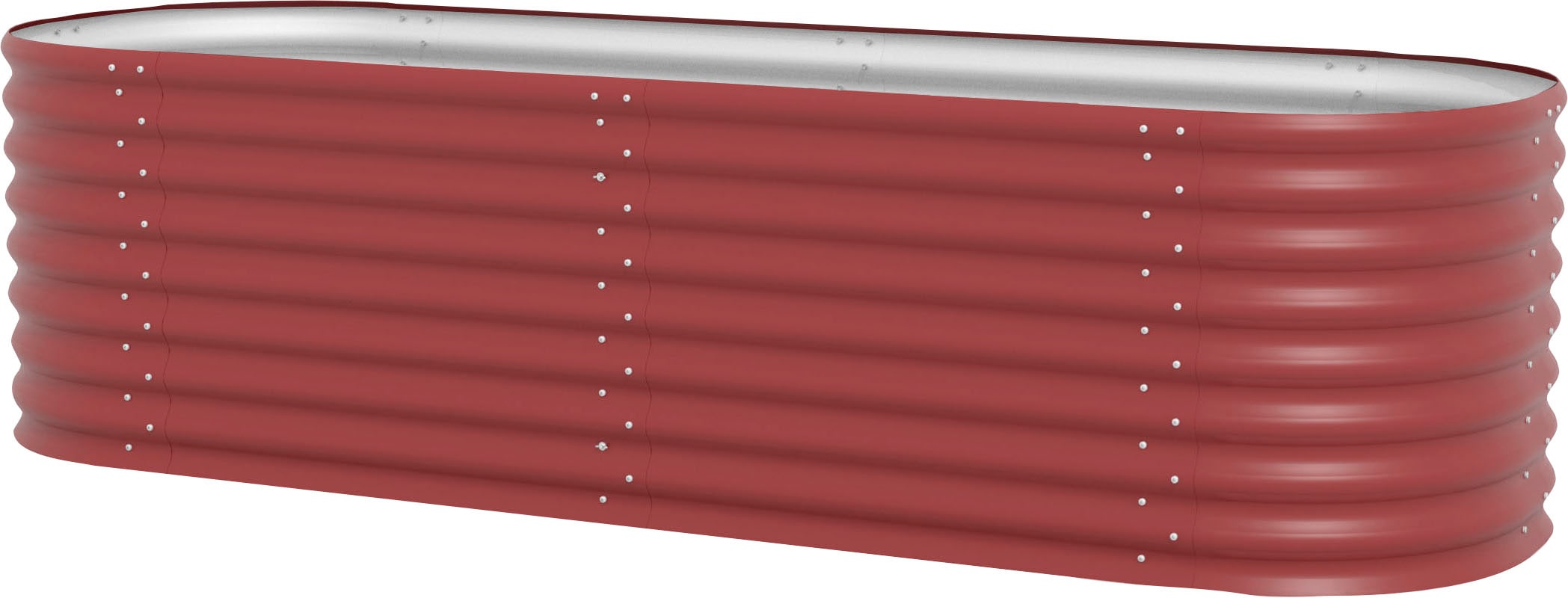 Vitavia Hochbeet »Erweiterung "Stretched 630"«, BxH: 80x63 cm, rubinrot, Metall