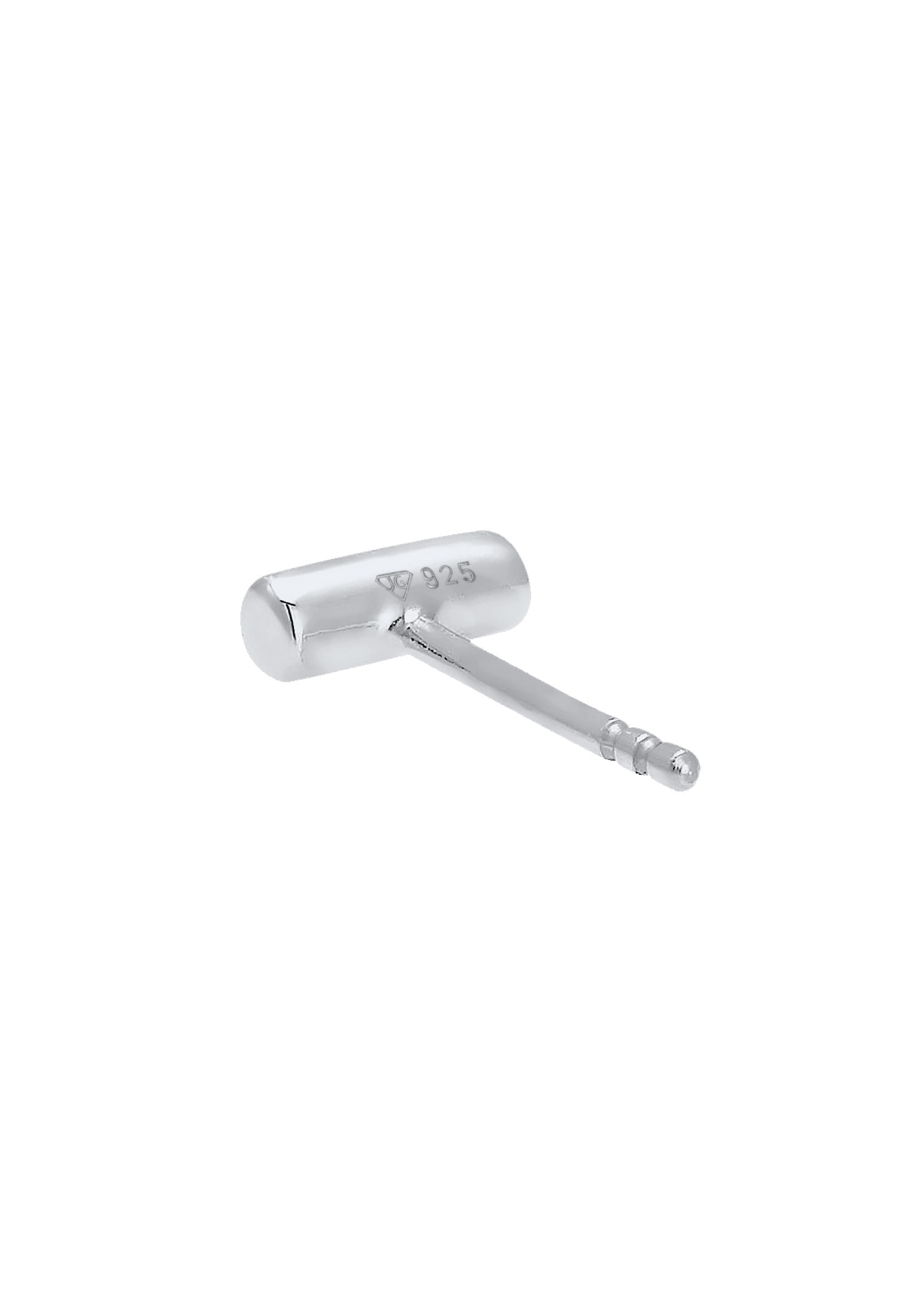 Elli Piercing-Set »Ohrringe Single Ohrstecker Stab Geo 925 Silber«