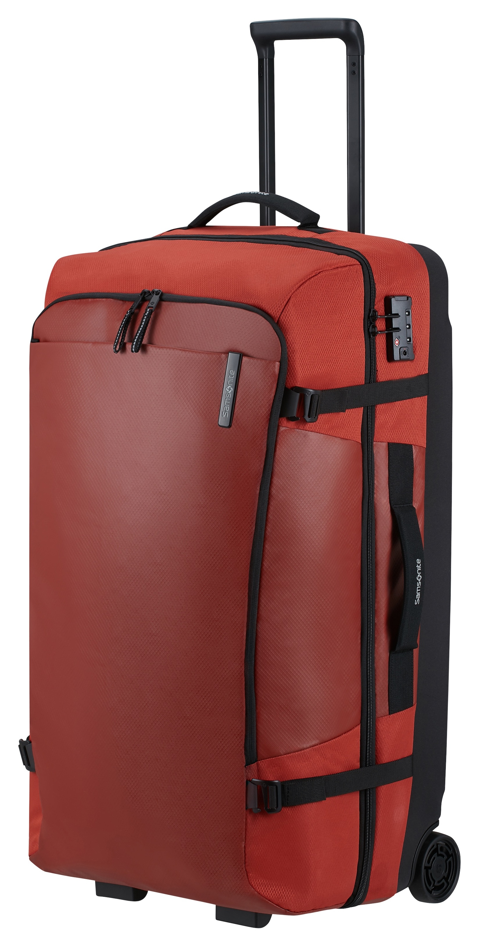 Samsonite Reisetasche »ARMOX, 79 cm«, Duffle mit Rollen TSA-Schloss Packgurte Trolley-Gestänge