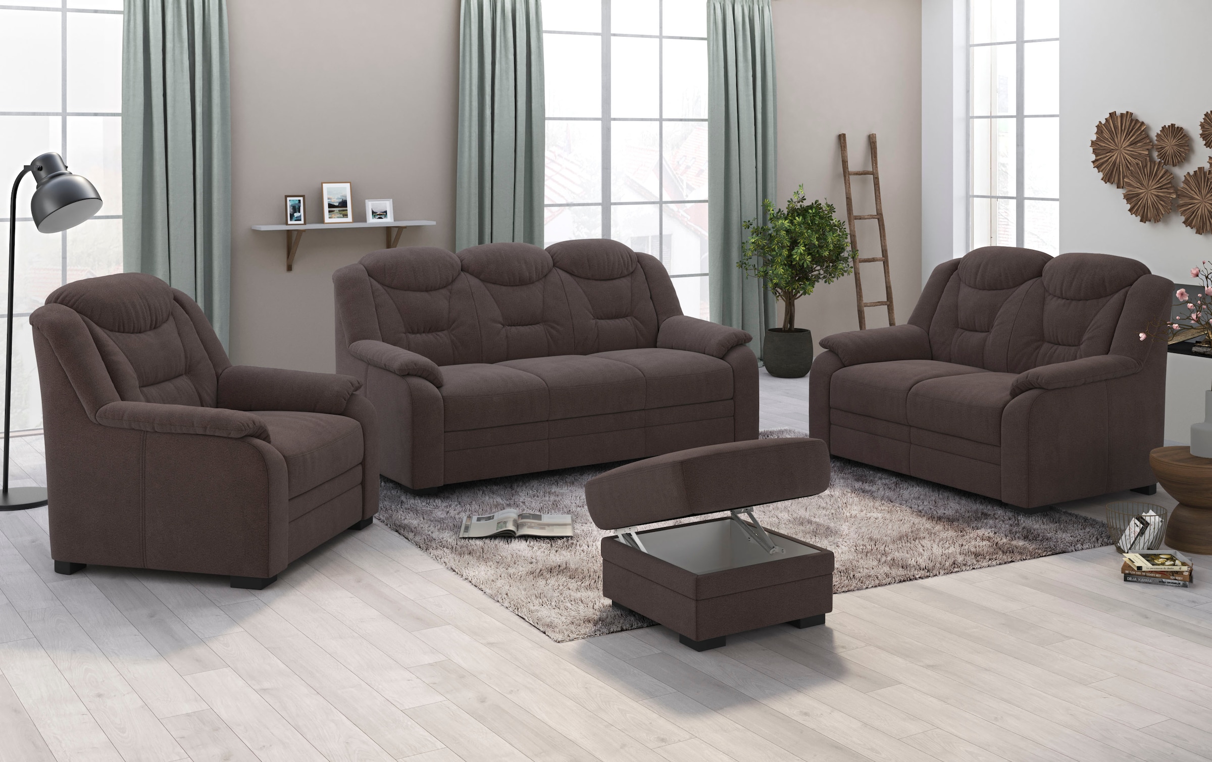 COTTA 2-Sitzer »Marcus«, Sofa mit hoher Rückenlehne