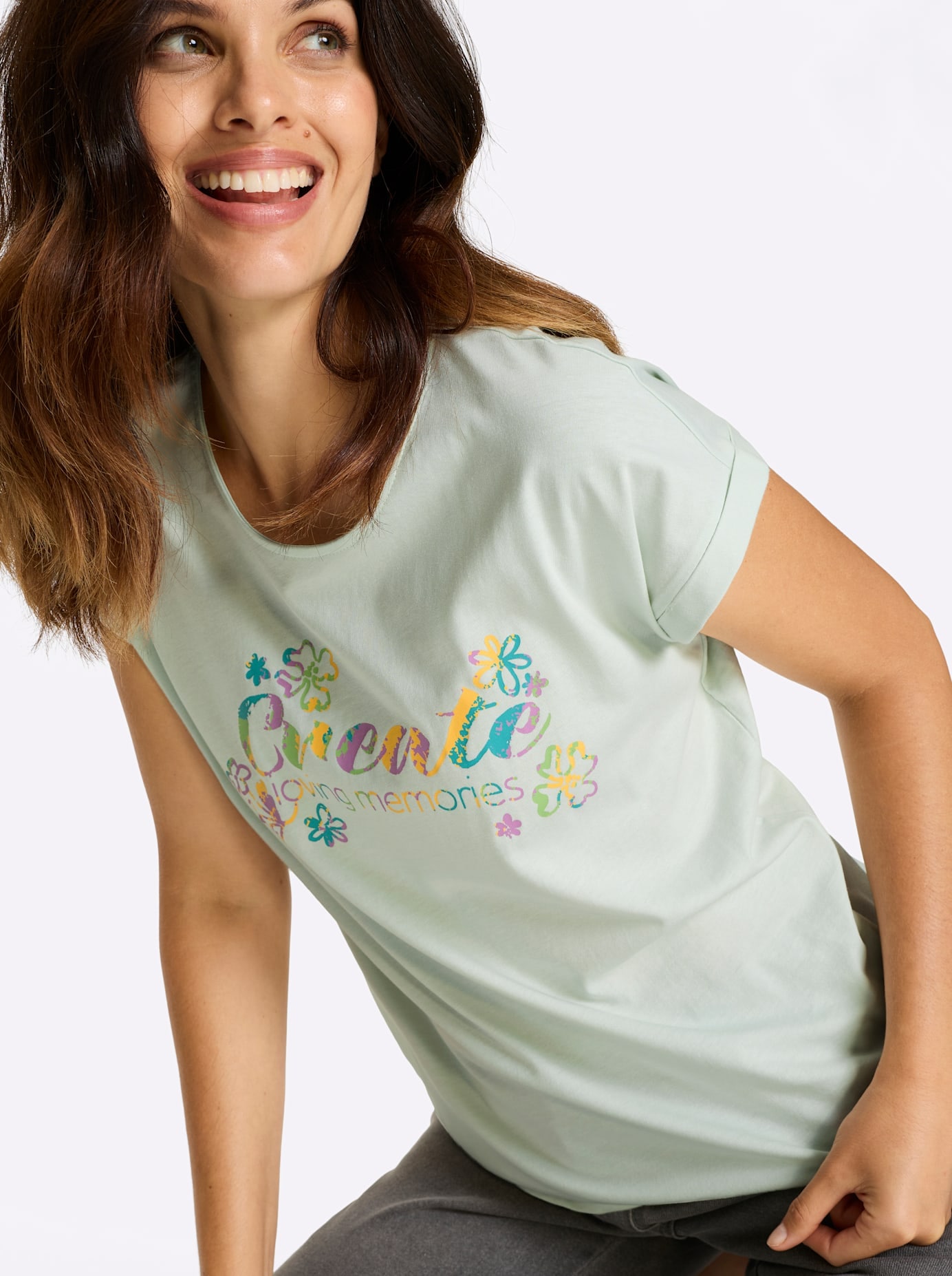 Classic Basics Rundhalsshirt »Kurzarm-Shirt« 1 tlg.