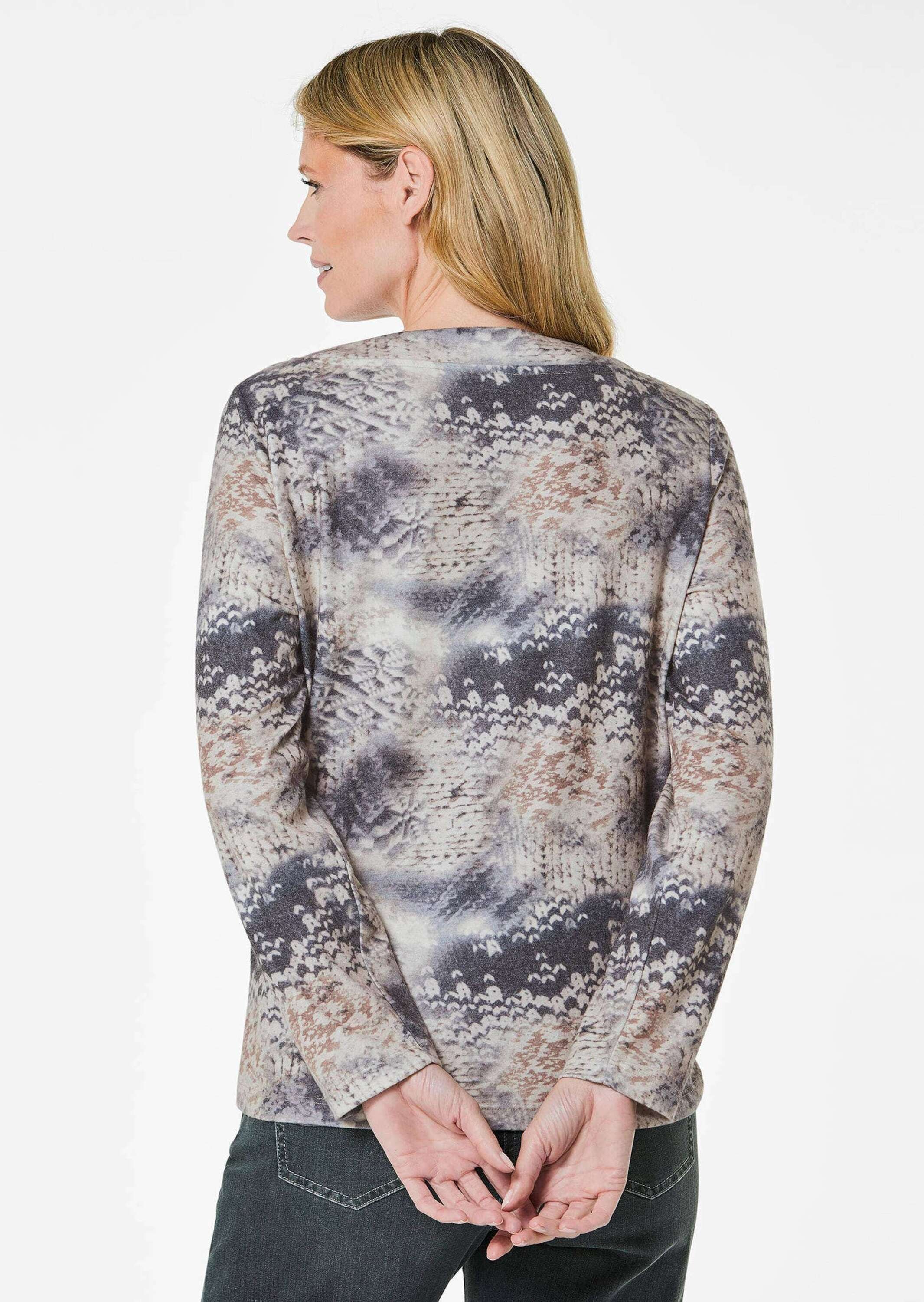GOLDNER Kurzarmshirt »Druckshirt«