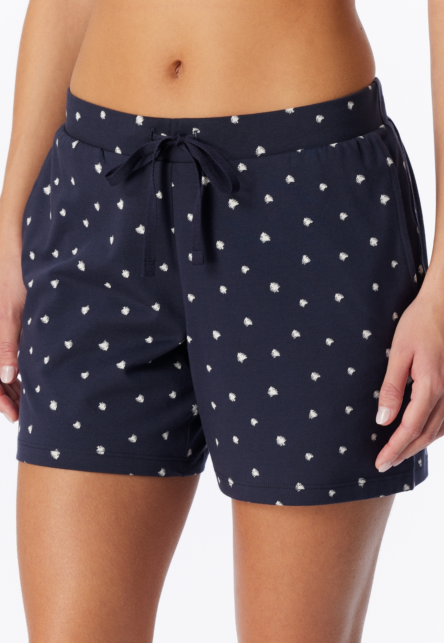Schiesser Pyjamahose »Mix + Relax«  Cotton-Mix, Gummizug, Bindeband, seitliche Taschen