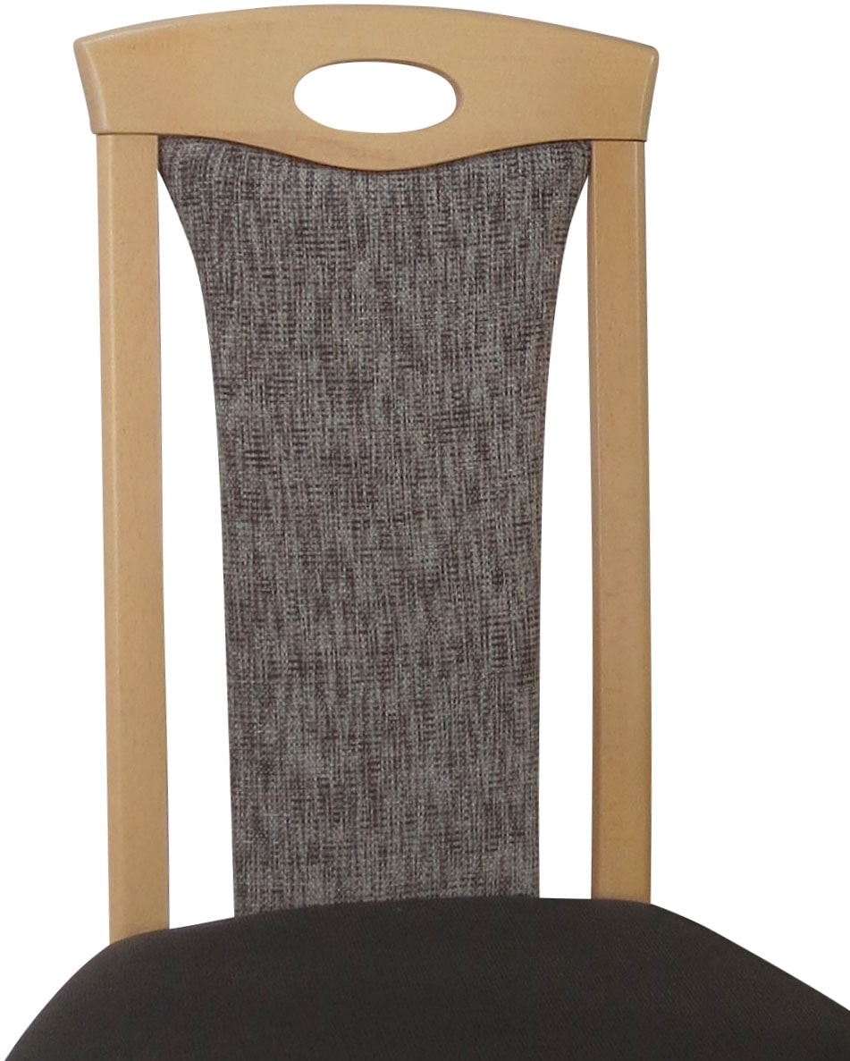 HOFMANN LIVING AND MORE Essgruppe »5tlg. Tischgruppe« Spar-Set, 5tlg. Tischgruppe, 5 Stk. tlg. Stühle montiert