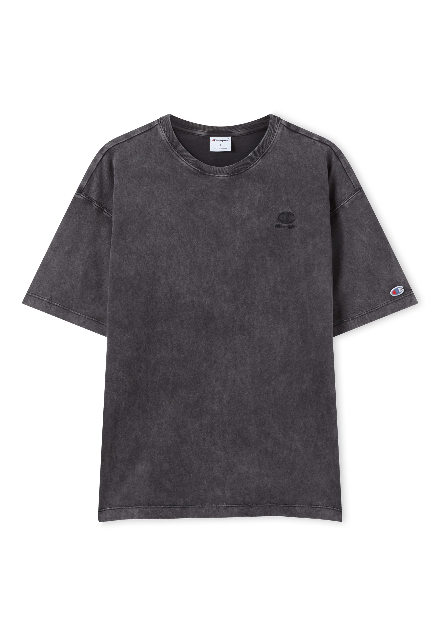 Champion T-Shirt »ICONS WASH Oversize  T-Shirt« Kurzarm, für sportliche Aktivitäten und Freizeit, Rundhalsausschnitt