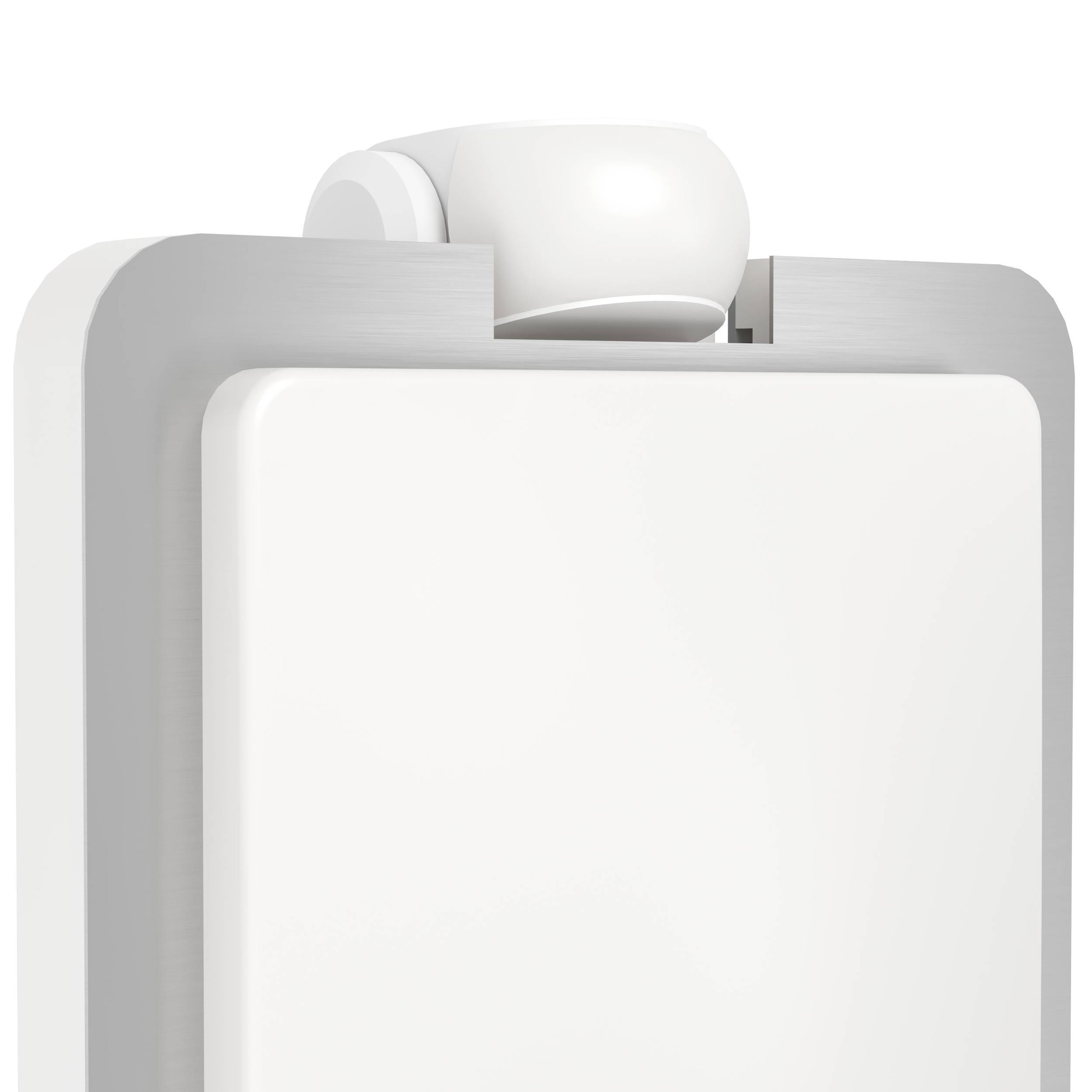 EGLO Wandleuchte »Mussotto Außen-Wandlampe, Außenleuchte, Außenlampe, IP44, Flurlampe« E27 1 Stk. Wand-/Deckenleuchte - L21 x H30,5 x AL9 cm - edelstahl, weiß