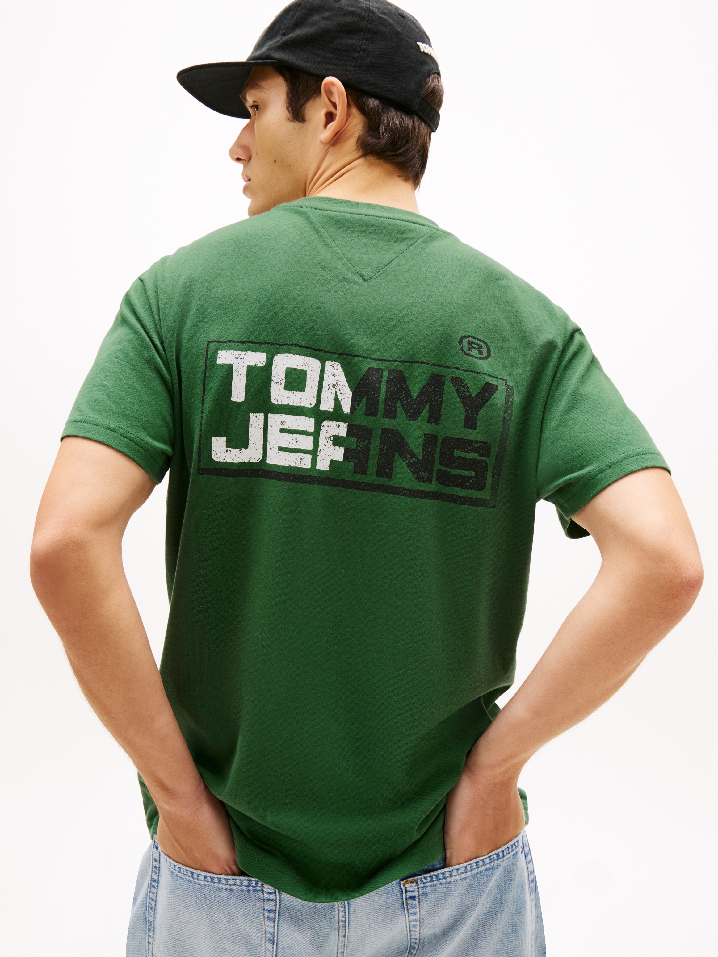 Tommy Jeans T-Shirt »TJM REGULAR GYM BLOCK« mit Rundhalsausschnitt