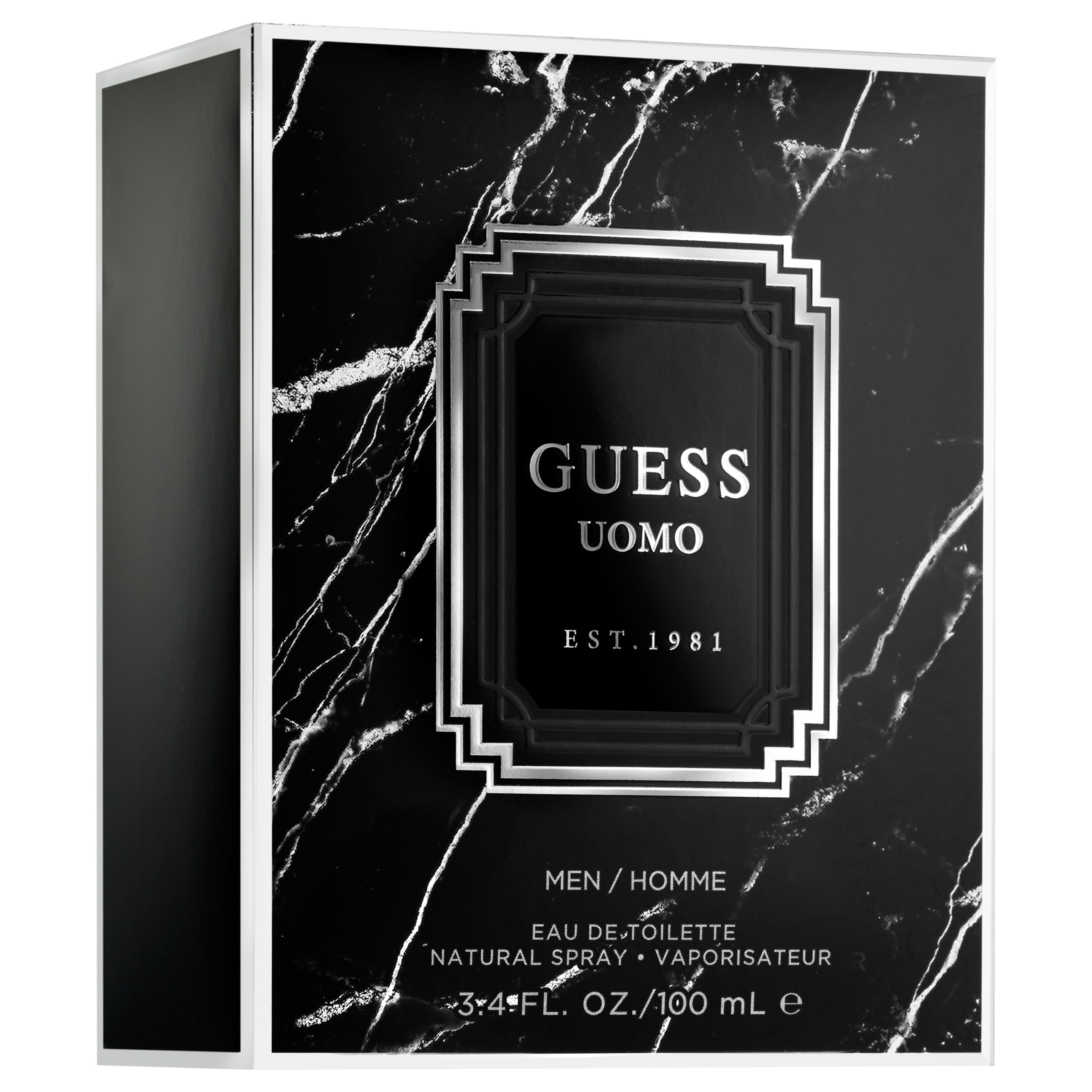 Guess Eau de Toilette »UOMO EDT« 1 mit Amber-Fougere-Duft