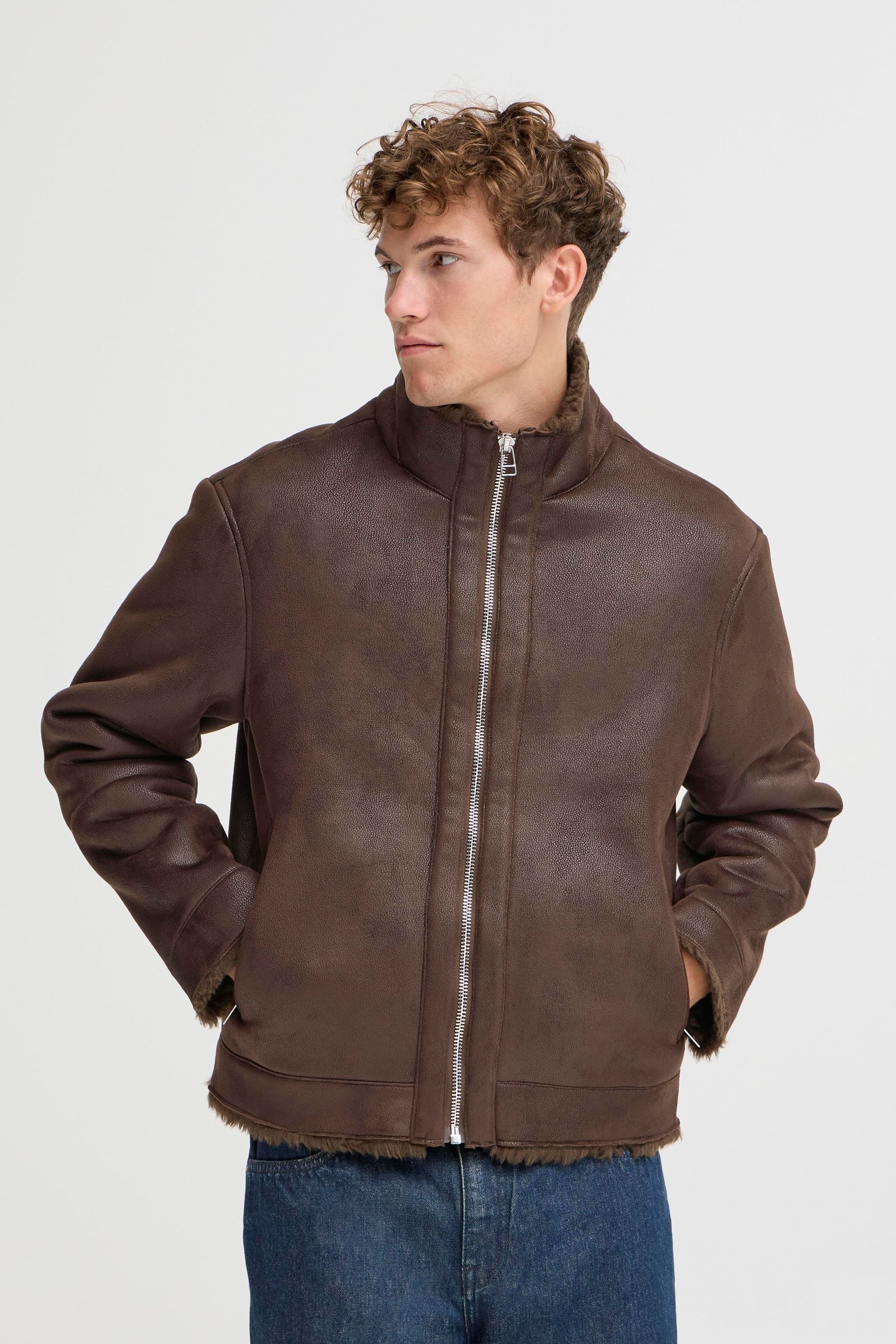 Casual Friday Plüschjacke »Plüschjacke CFMACKSEN«