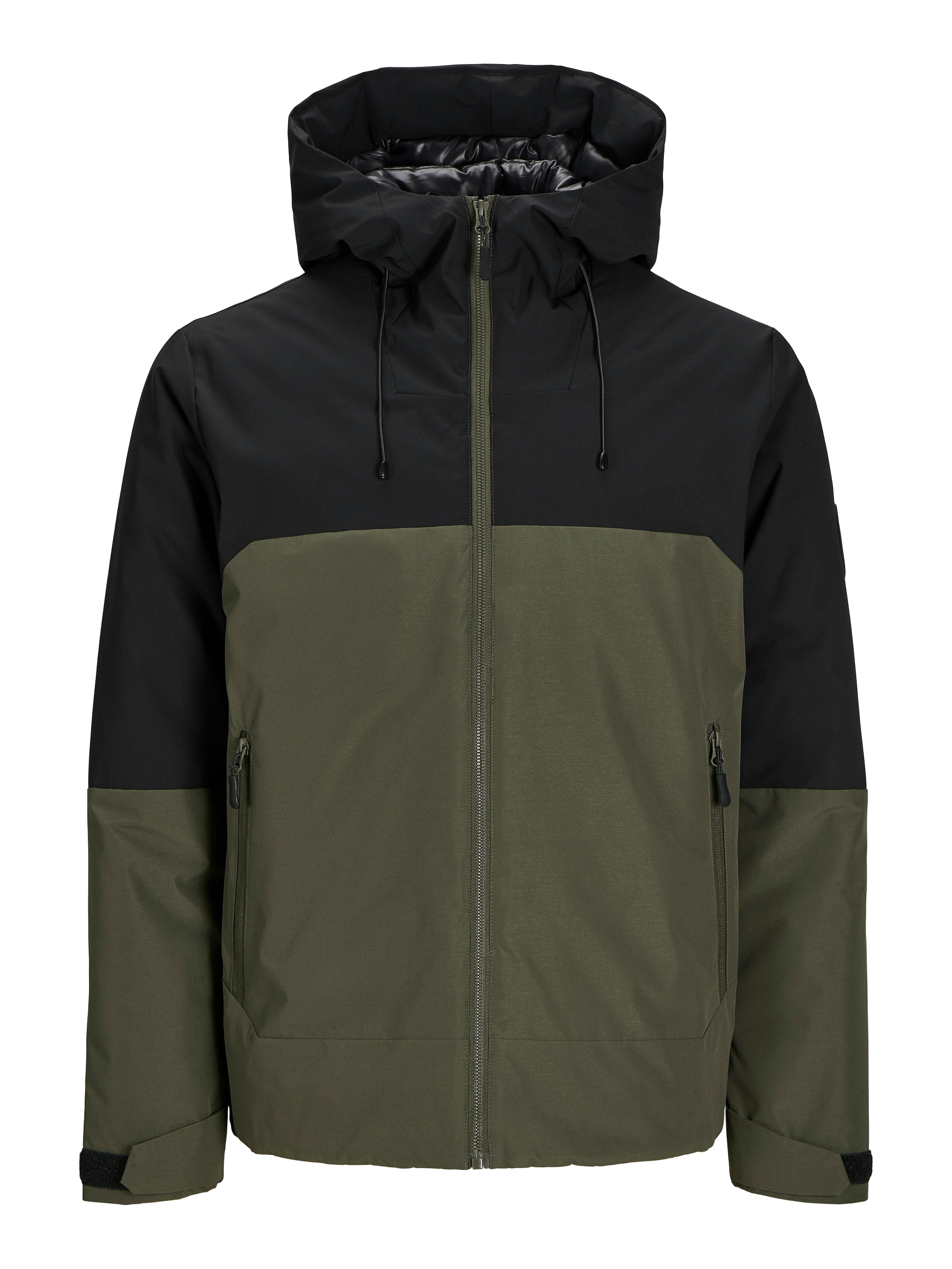 Jack & Jones Outdoorjacke »JCOAIDEN TRANSITIONAL JACKET SN«, mit Kapuze