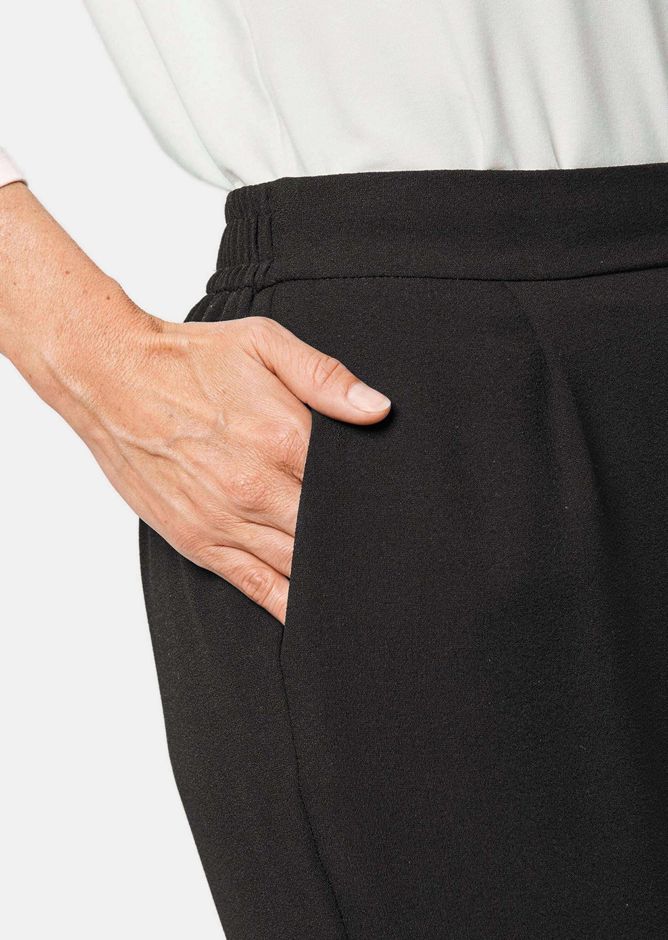 GOLDNER Stoffhose »Schicke Stoffhose MARTHA mit Teildehnbund«