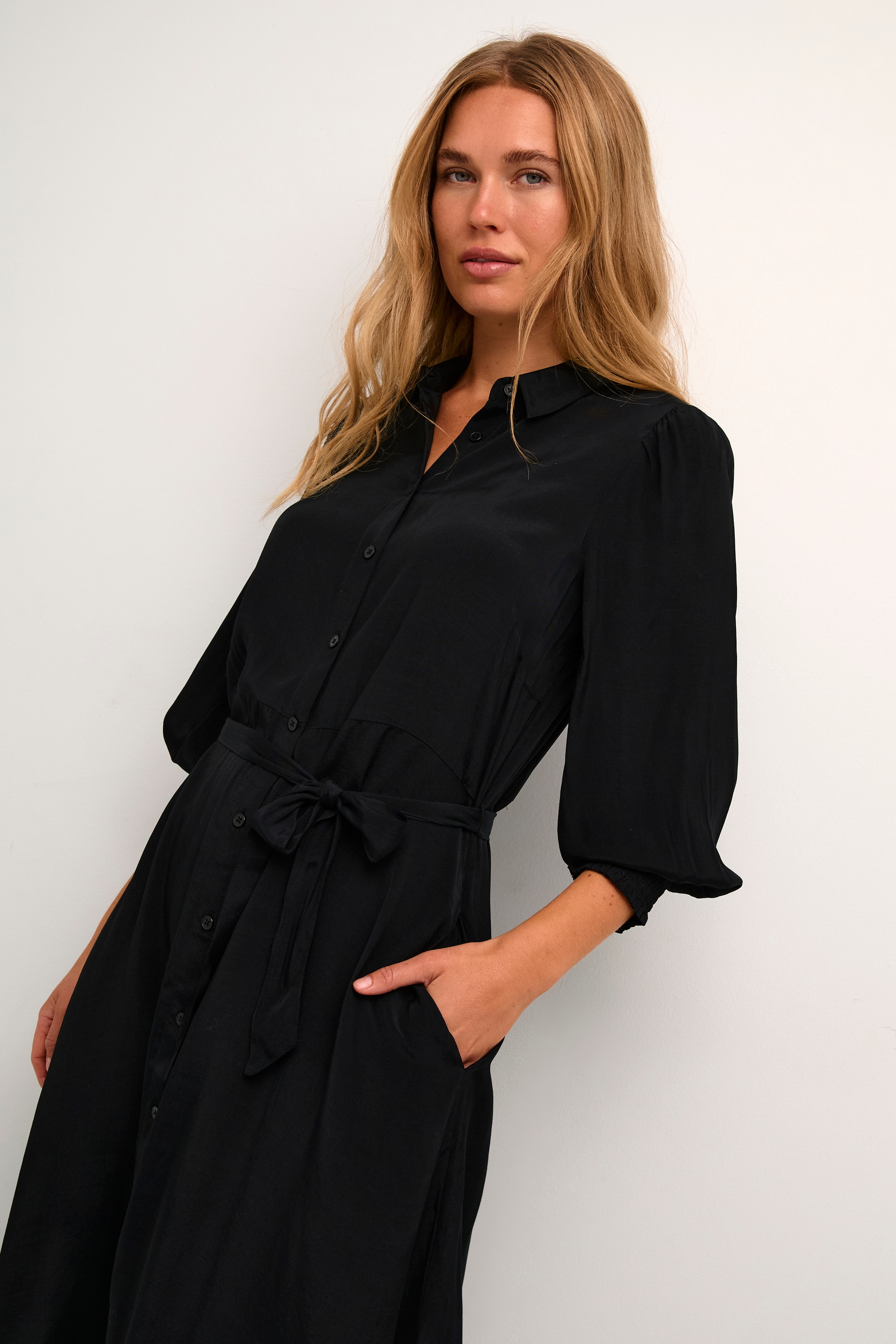 KAFFE Midikleid »Kleid KAemine«